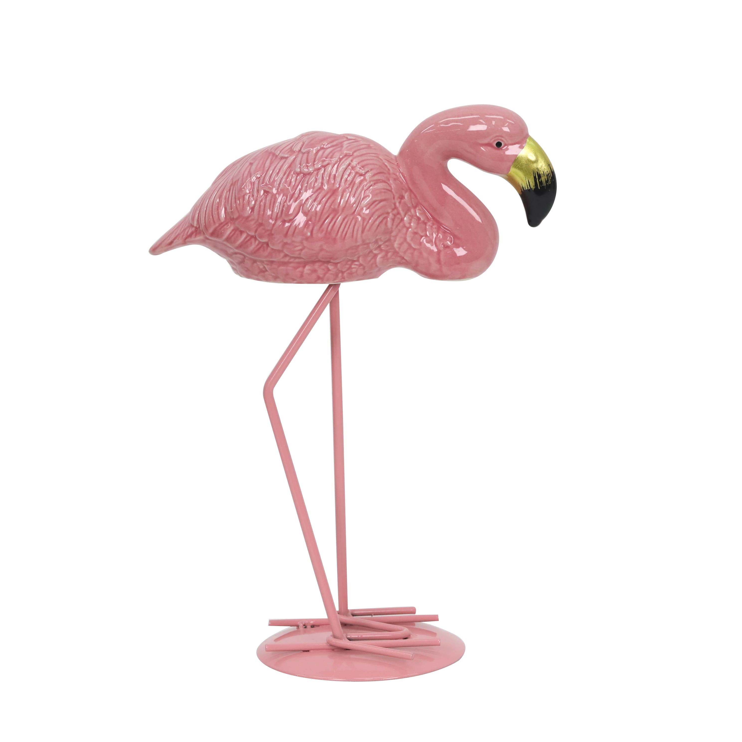 10" Ceramic Flamingo by Ashland®
