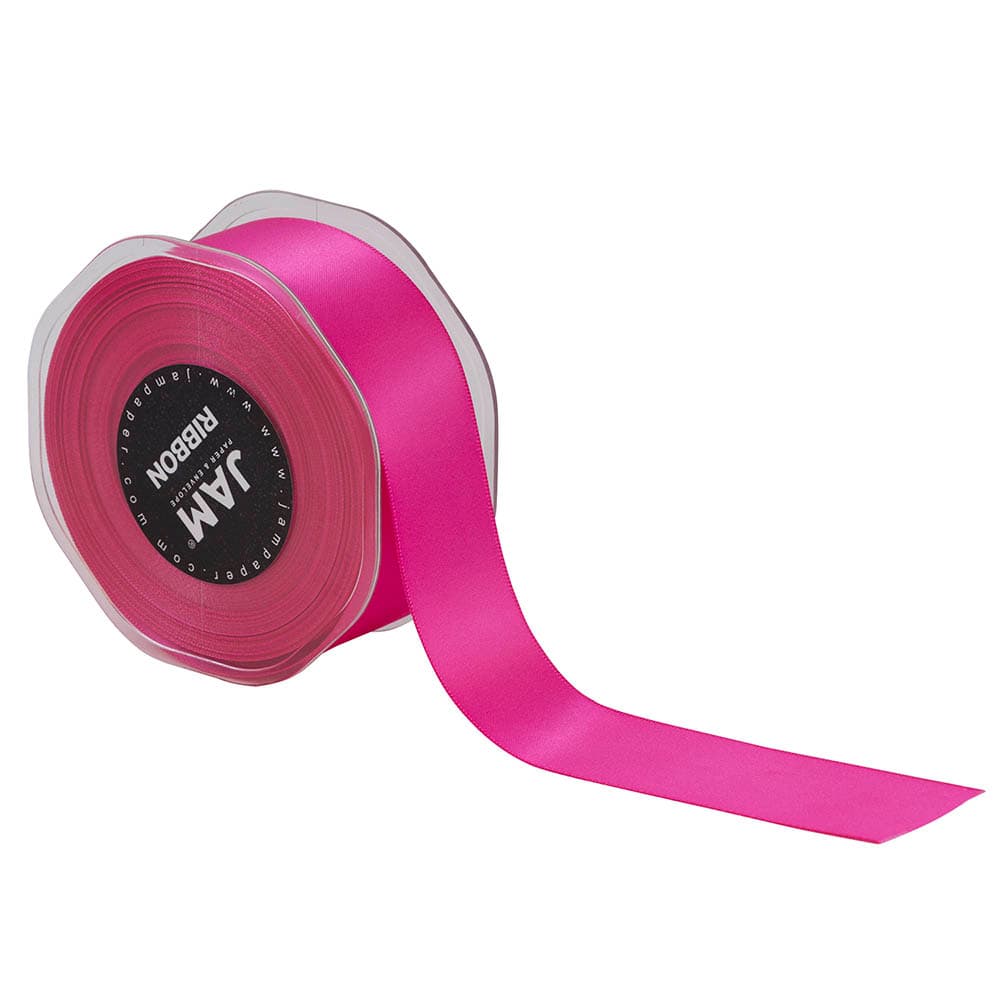 JAM Paper 1.5" x 25yd. Double Faced Satin Ribbon