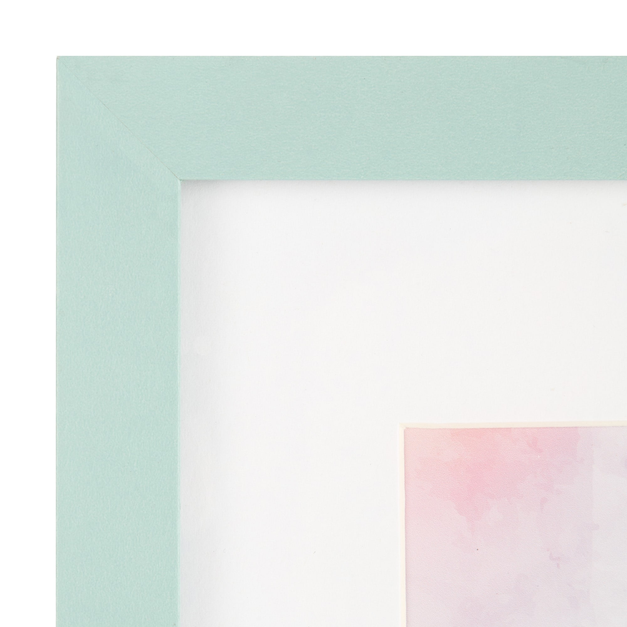 12 Pack: Teal Linear Frame with Mat, Simply Essentials™ by Studio Décor®