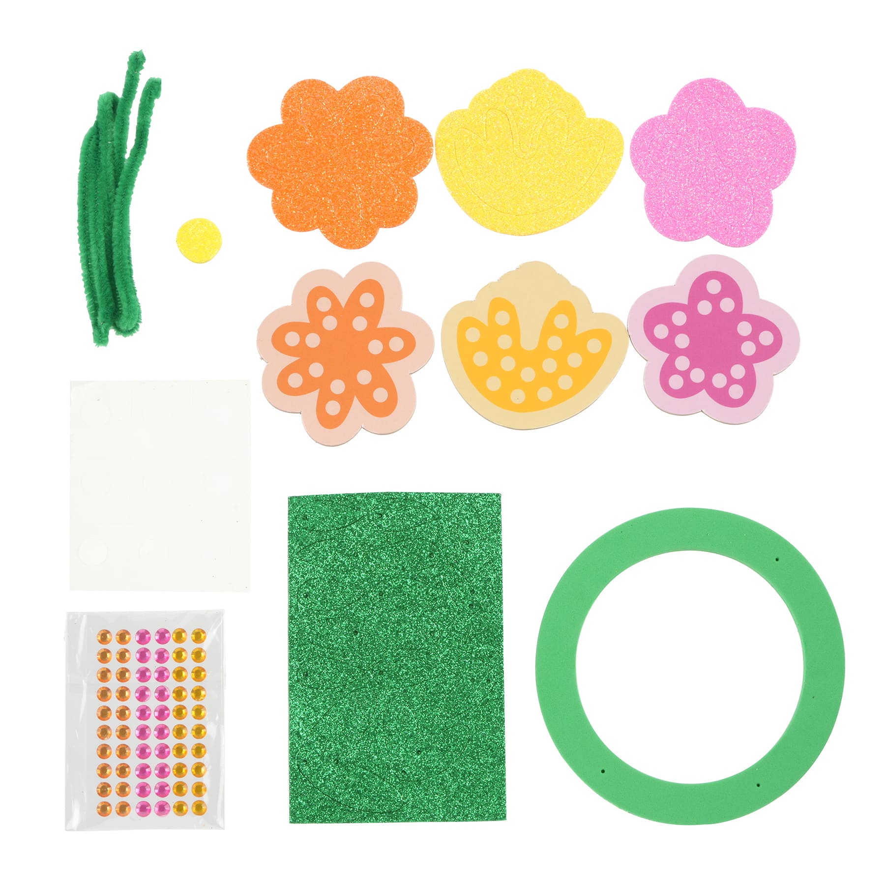 Flower Wreath Gem Craft Kit by Creatology™