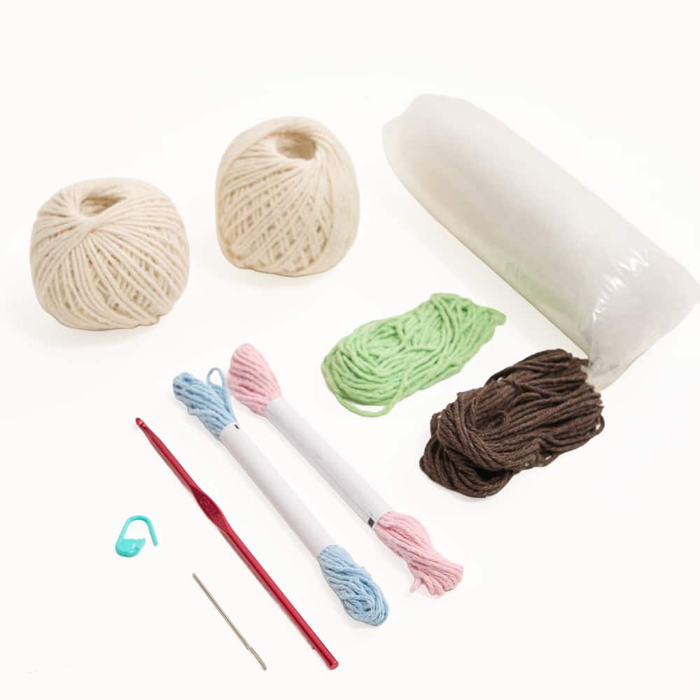 Spring Lamb Crochet Kit by Loops & Threads®