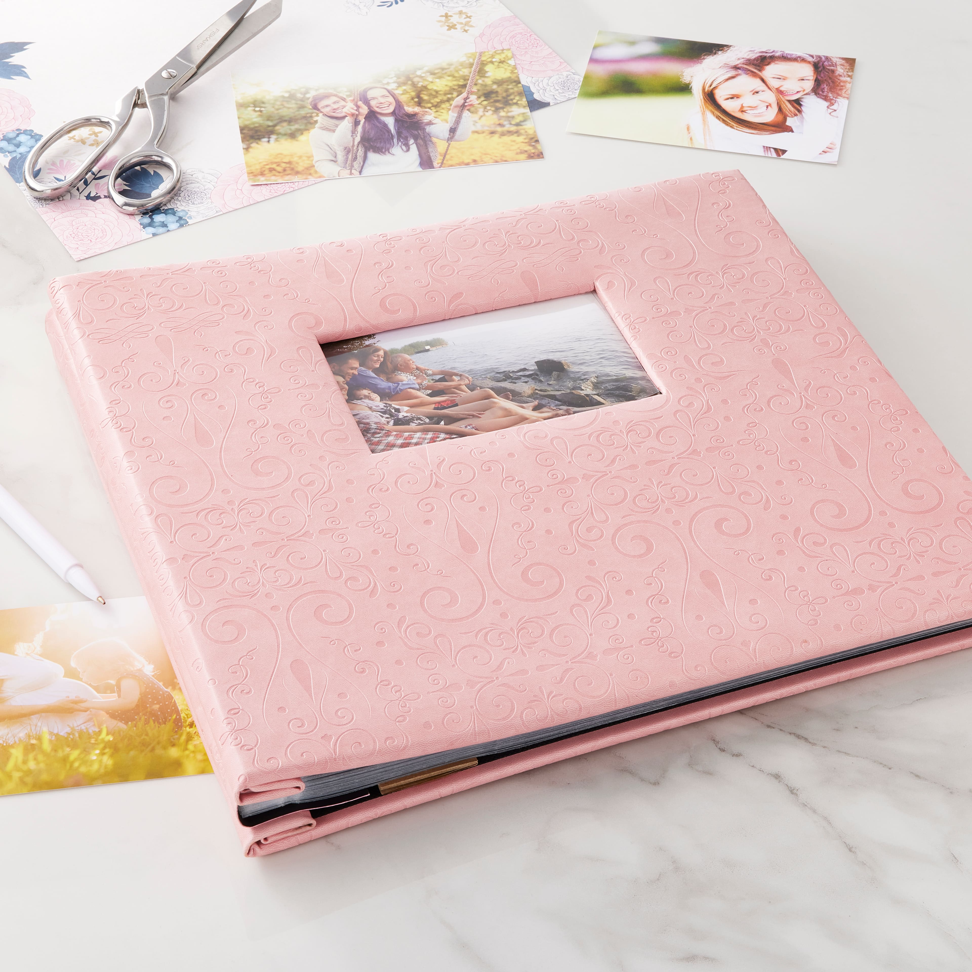 6 Pack: Pink Mega Scrapbook Album, 12&#x22; x 12&#x22; by Recollections&#xAE;
