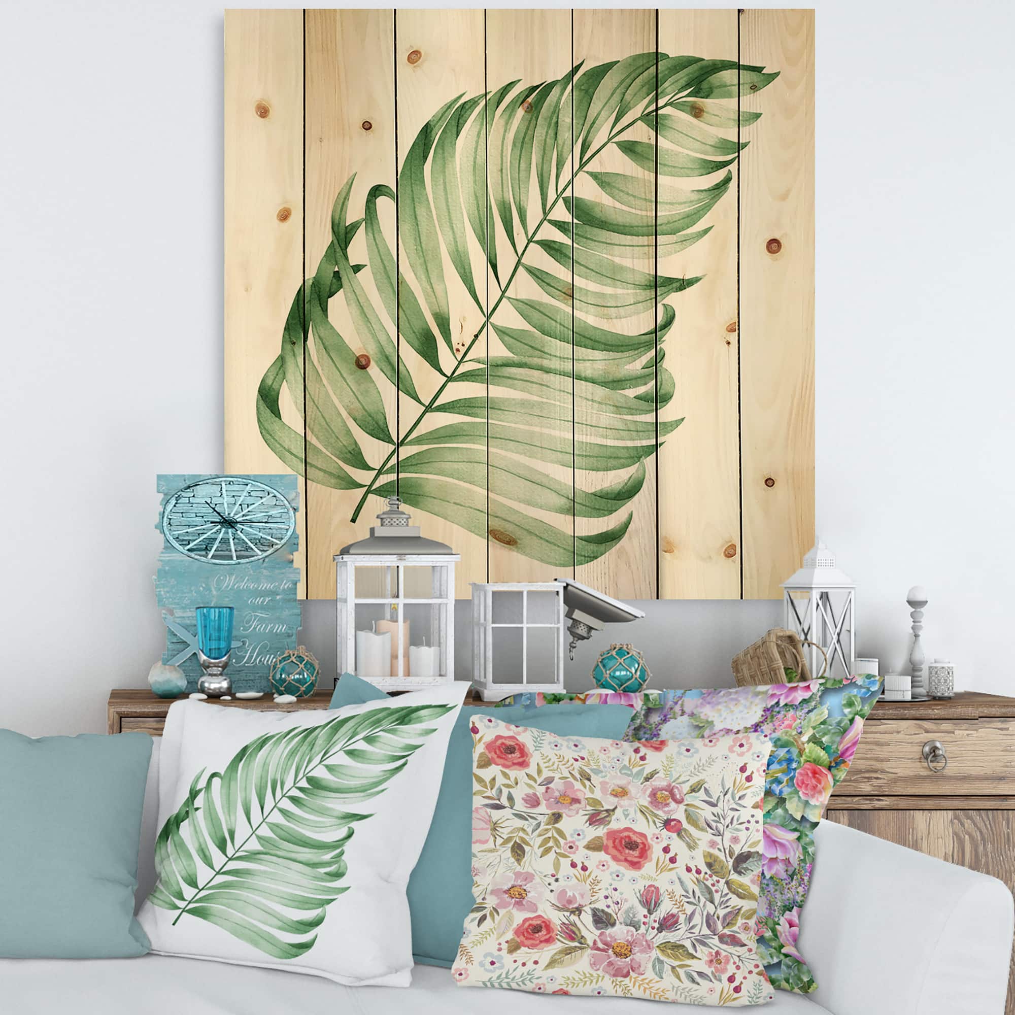 Designart - Tropical Leaf Of Monstera II