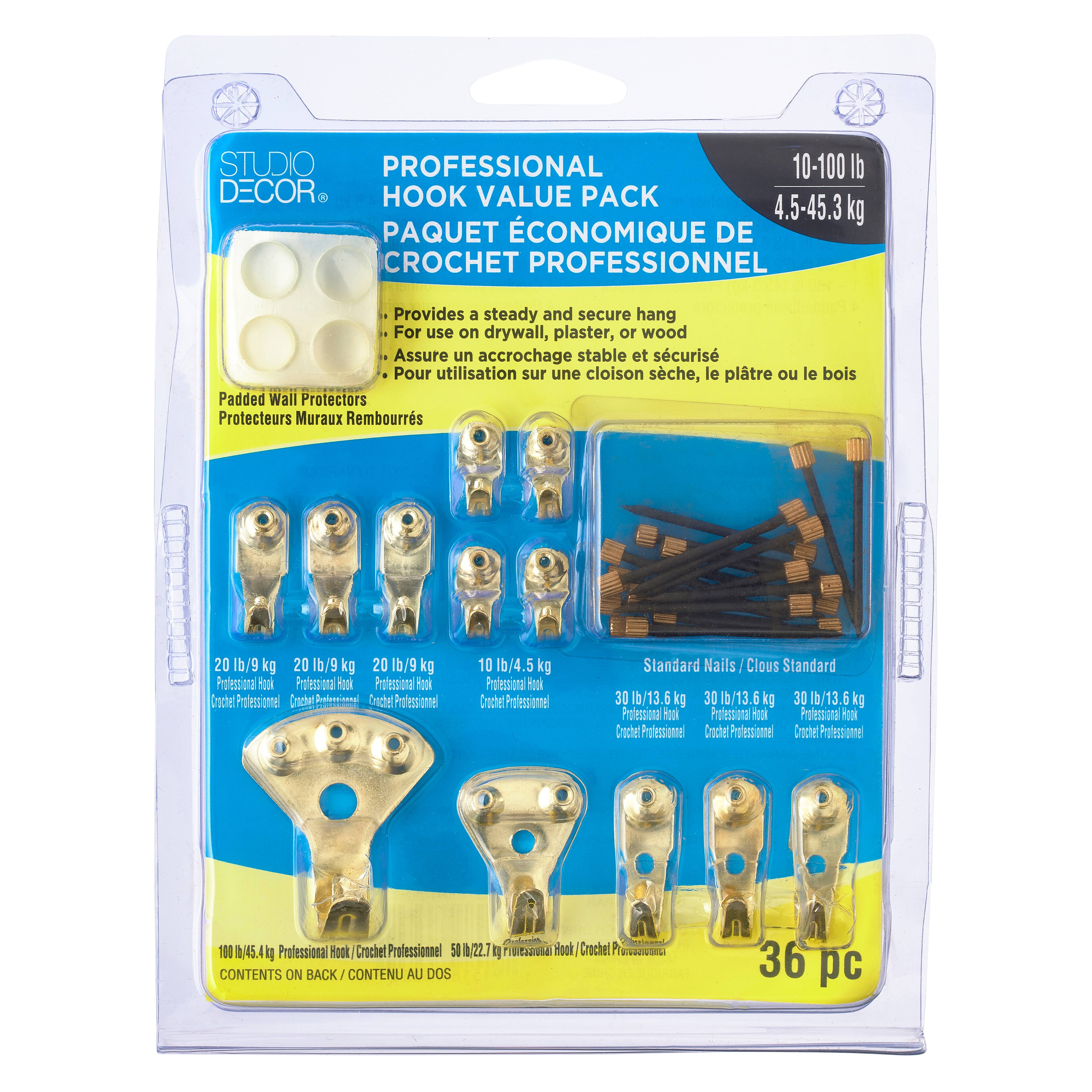 12 Pack: Professional Picture Hanging Set