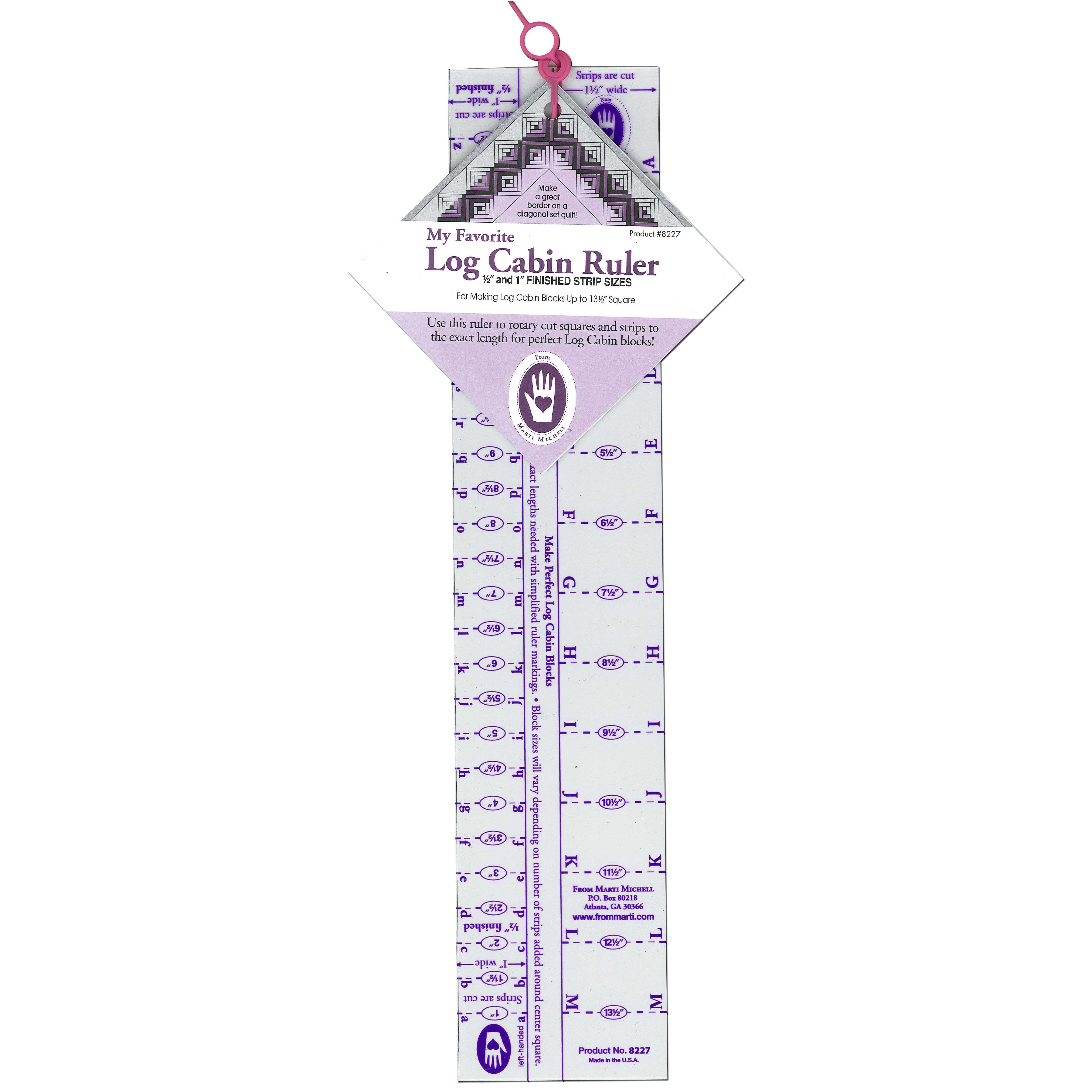 Marti Michell Log Cabin Ruler