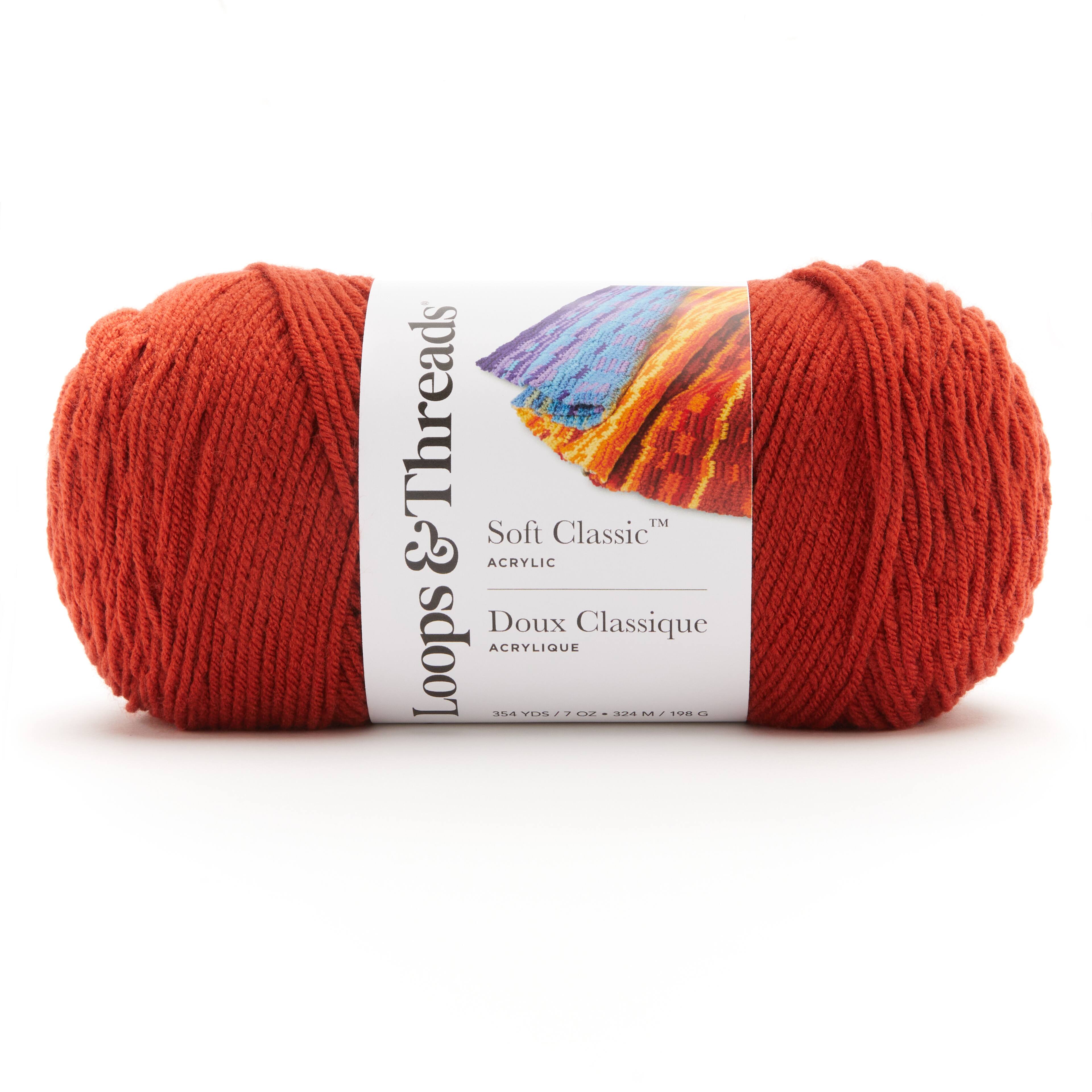 12 Pack: Soft Classic™ Solid Yarn by Loops & Threads®