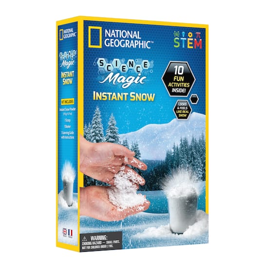National Geographic™ Instant Snow Kit | Physics & Chemistry | Michaels