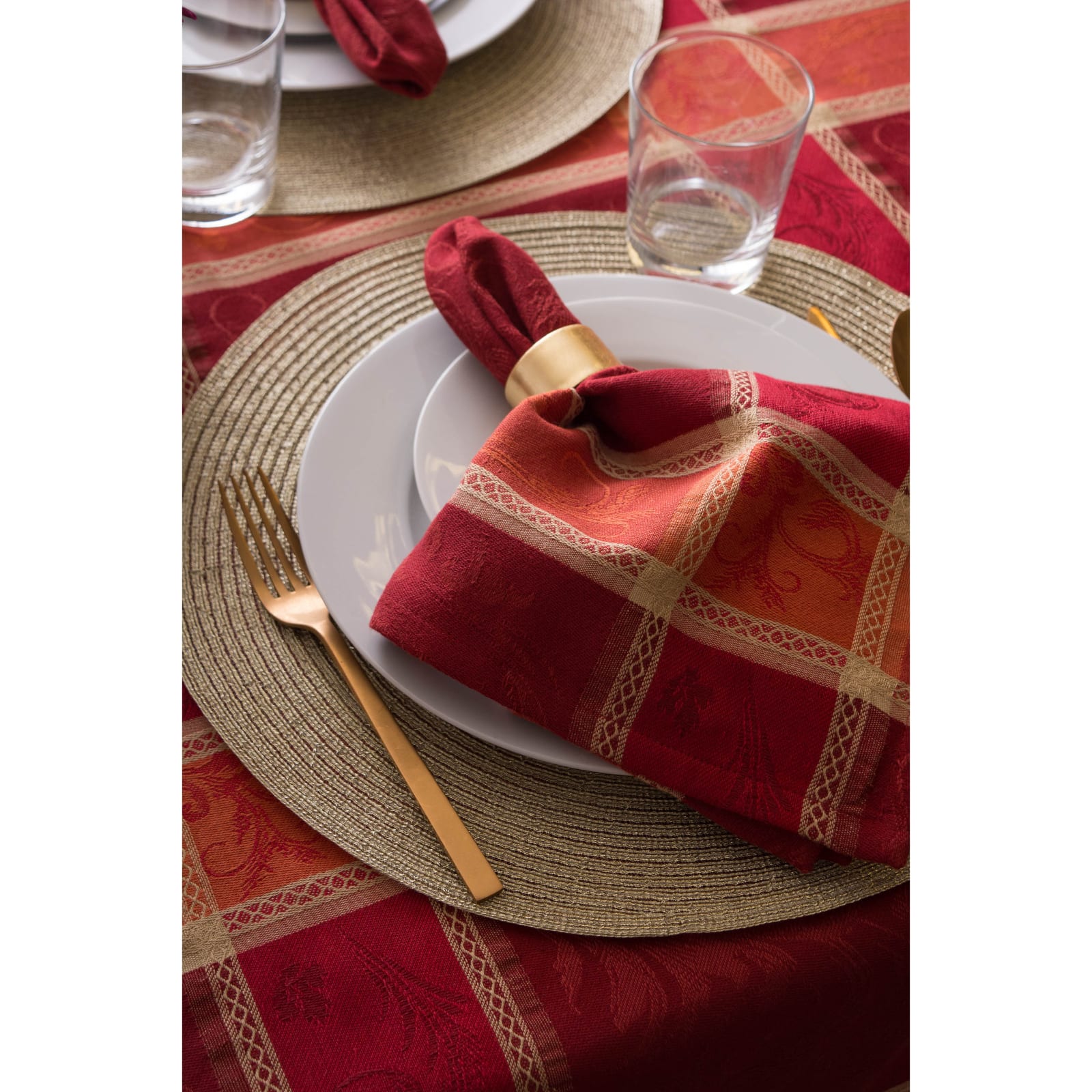 DII&#xAE; Harvest Wheat Jacquard Napkins, 6ct.