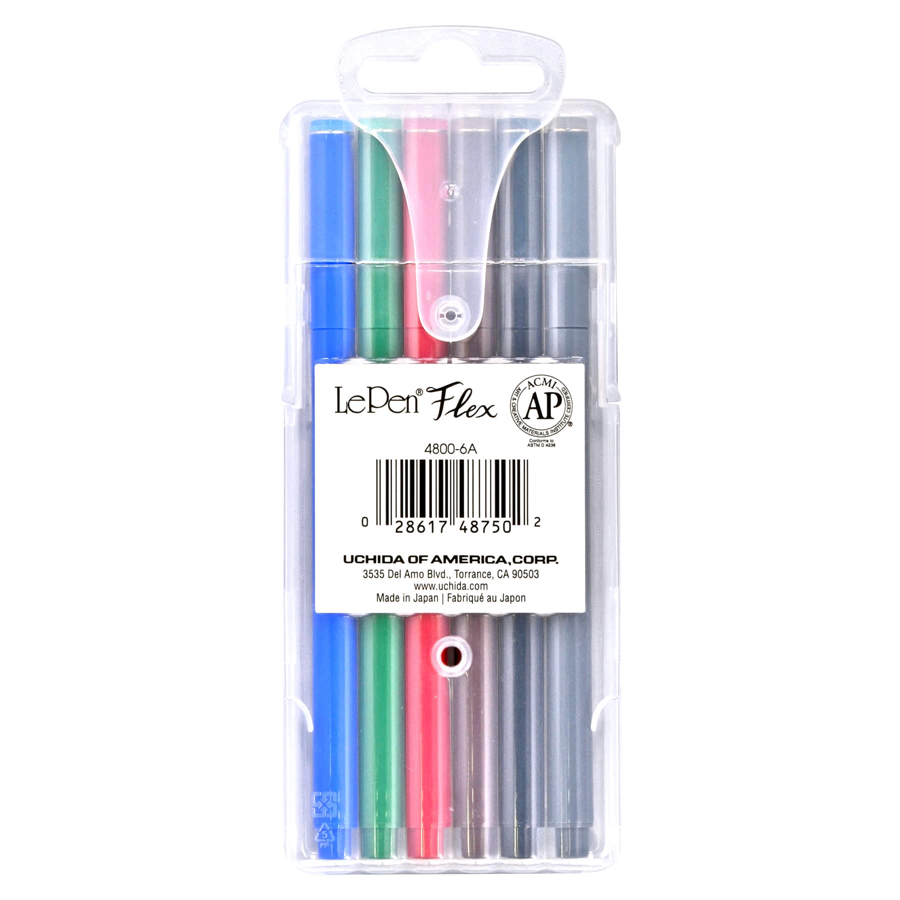 Marvy® Uchida LePen® Flex 6 Primary Pen Set