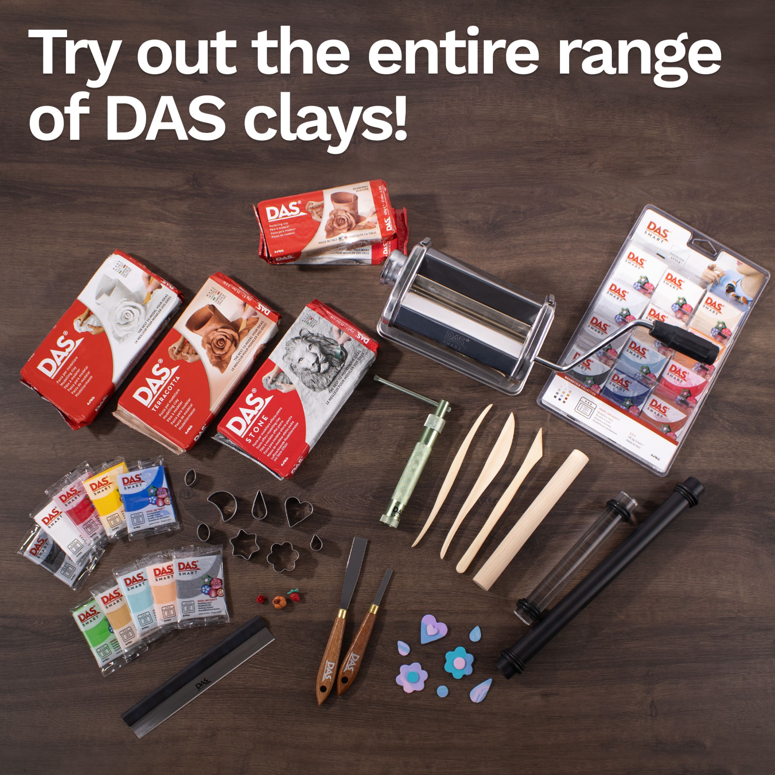 DAS&#xAE; Smart Pastel Polymer Clay Set