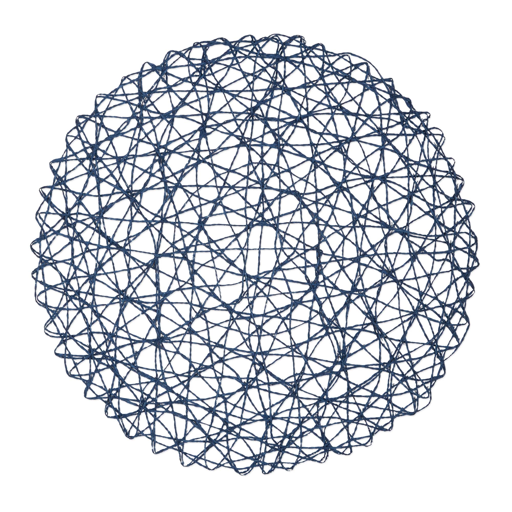 DII® Woven Paper Round Placemats