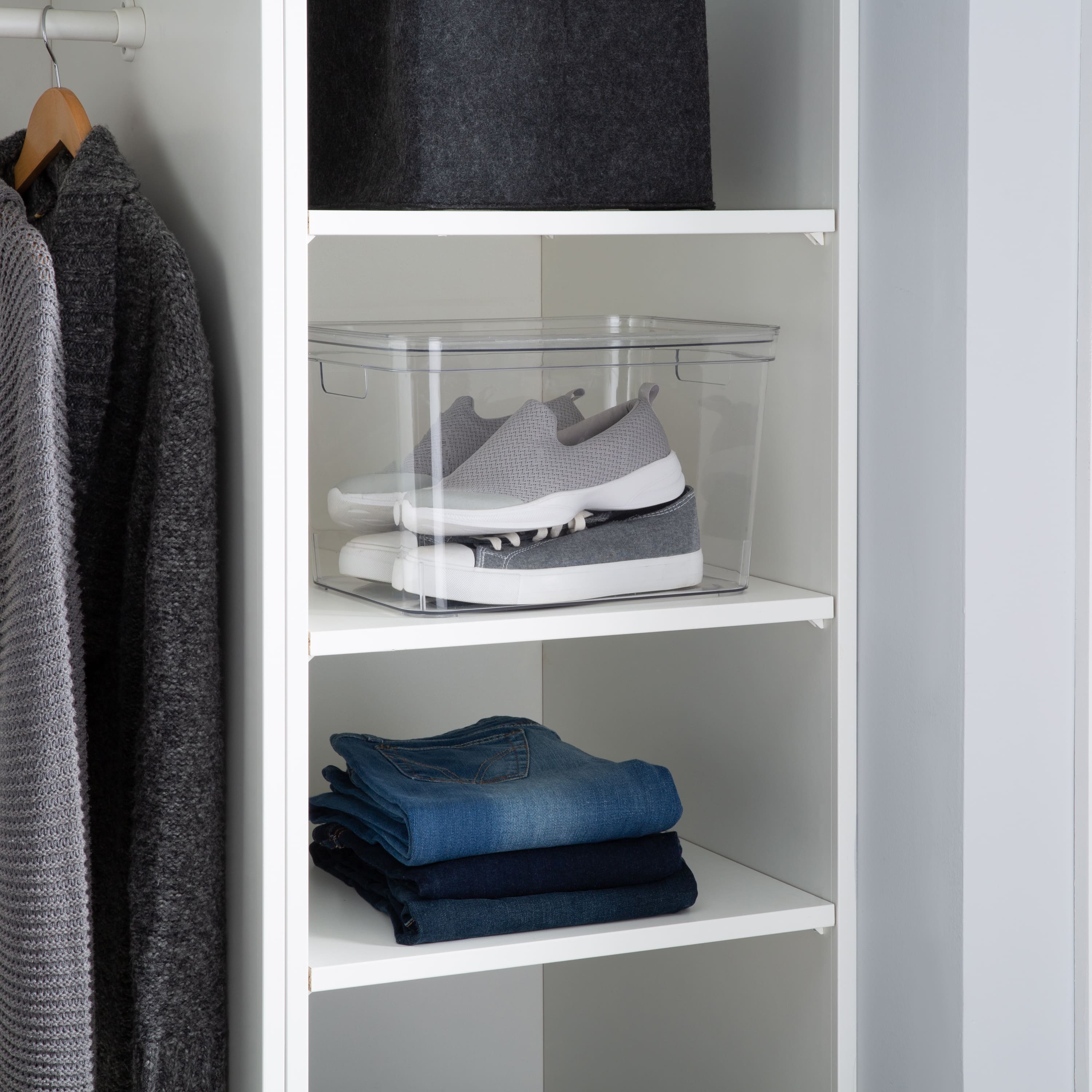 Simplify Lidded Storage Bin