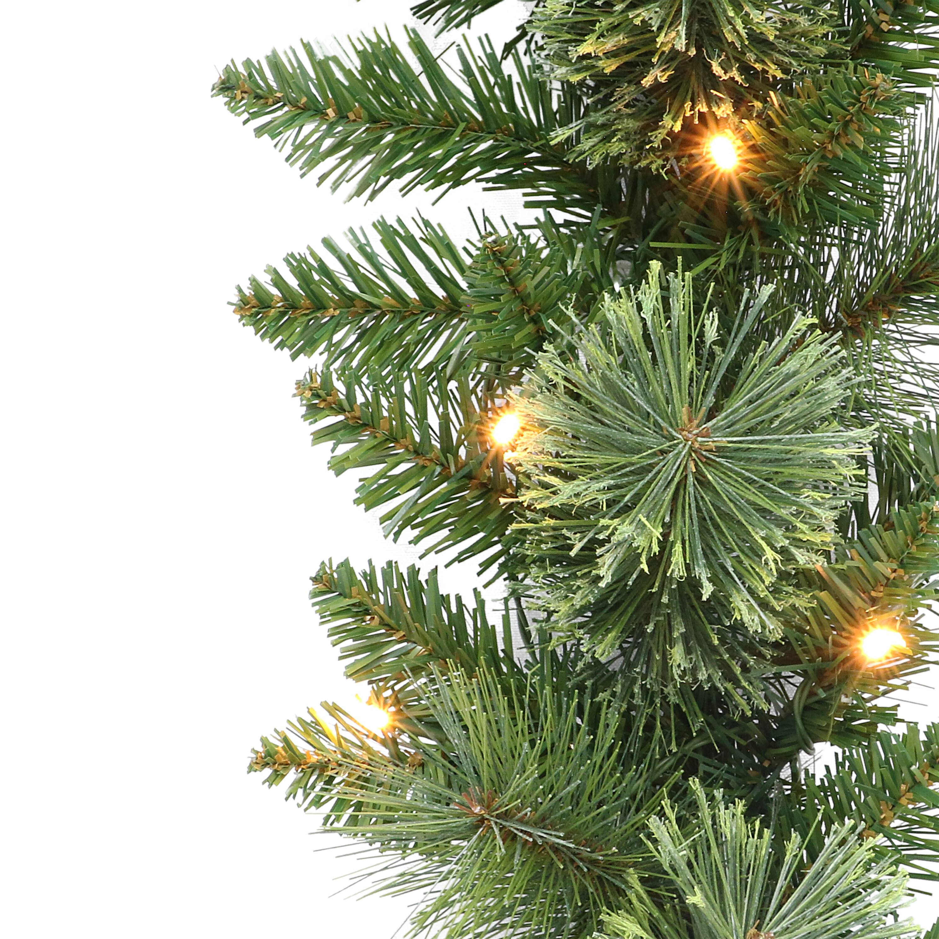 9ft. Pre-Lit Pine Garland