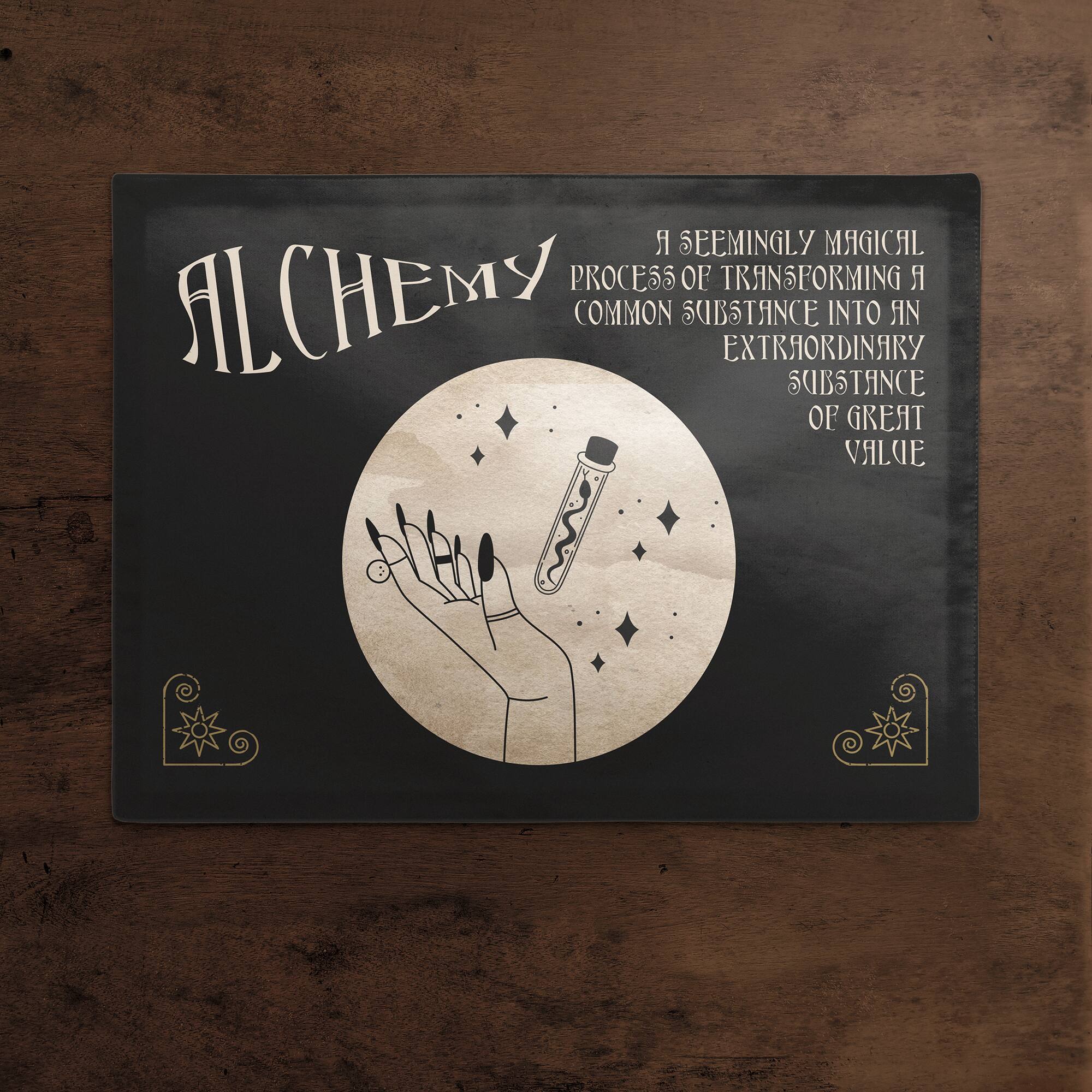 Alchemy Hand 6 18&#x22; x 14&#x22; Poly Twill Placemat