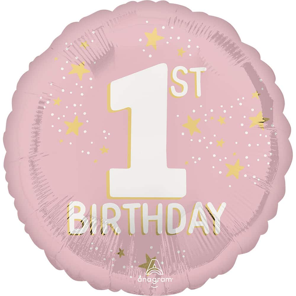 17&#x22; Little Miss One-derful 1st Birthday Foil Balloon