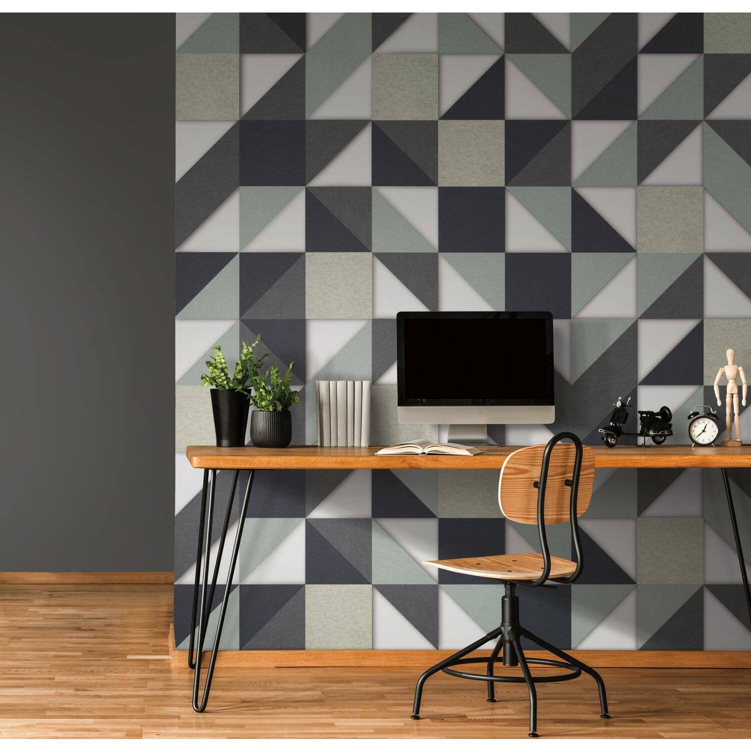 RoomMates Squares Acoustical Peel &#x26; Stick Tiles