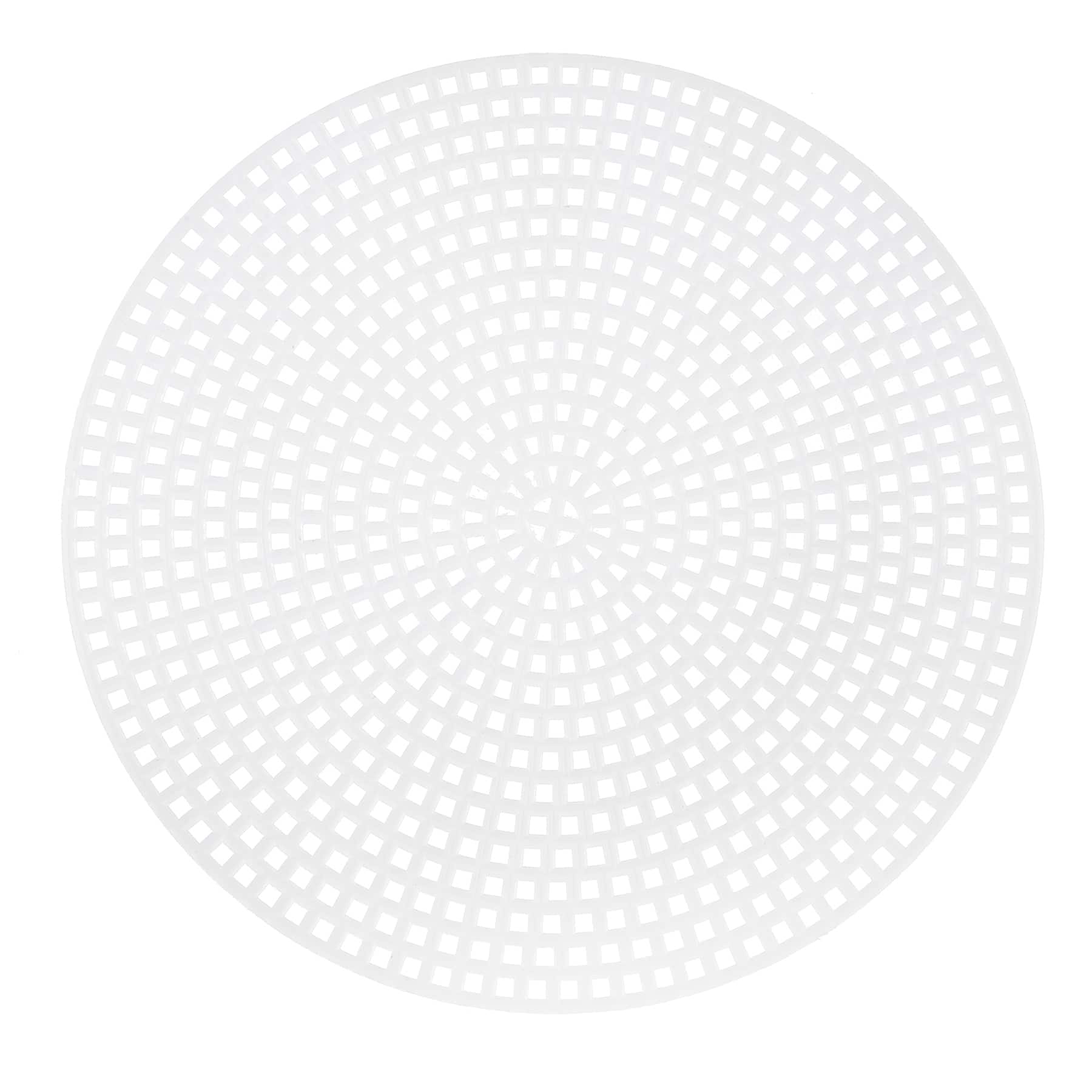4.5&#x22; Clear Circle Plastic Canvases by Loops &#x26; Threads&#xAE;