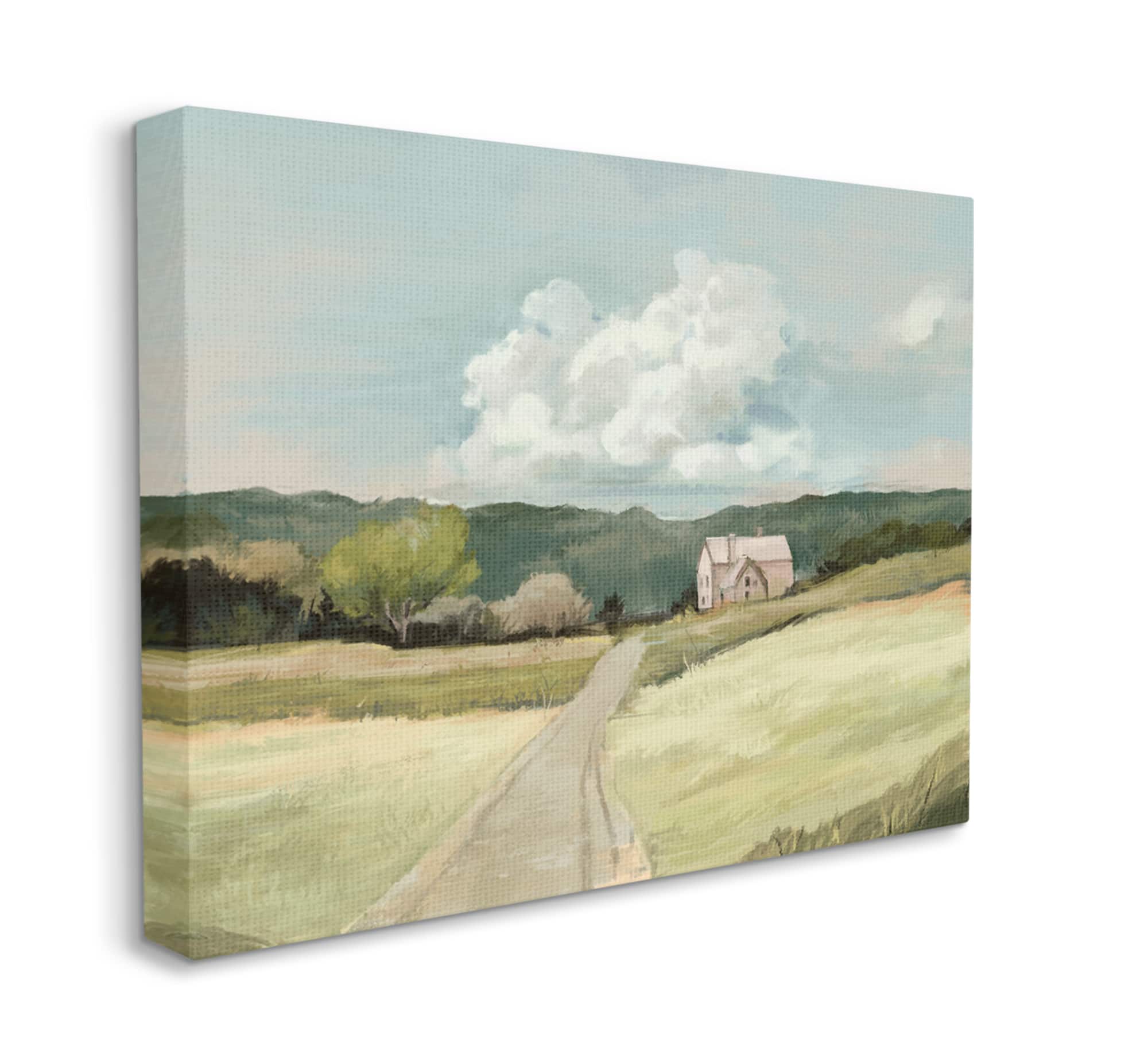 Stupell Industries Road Leading Home Canvas Wall Art