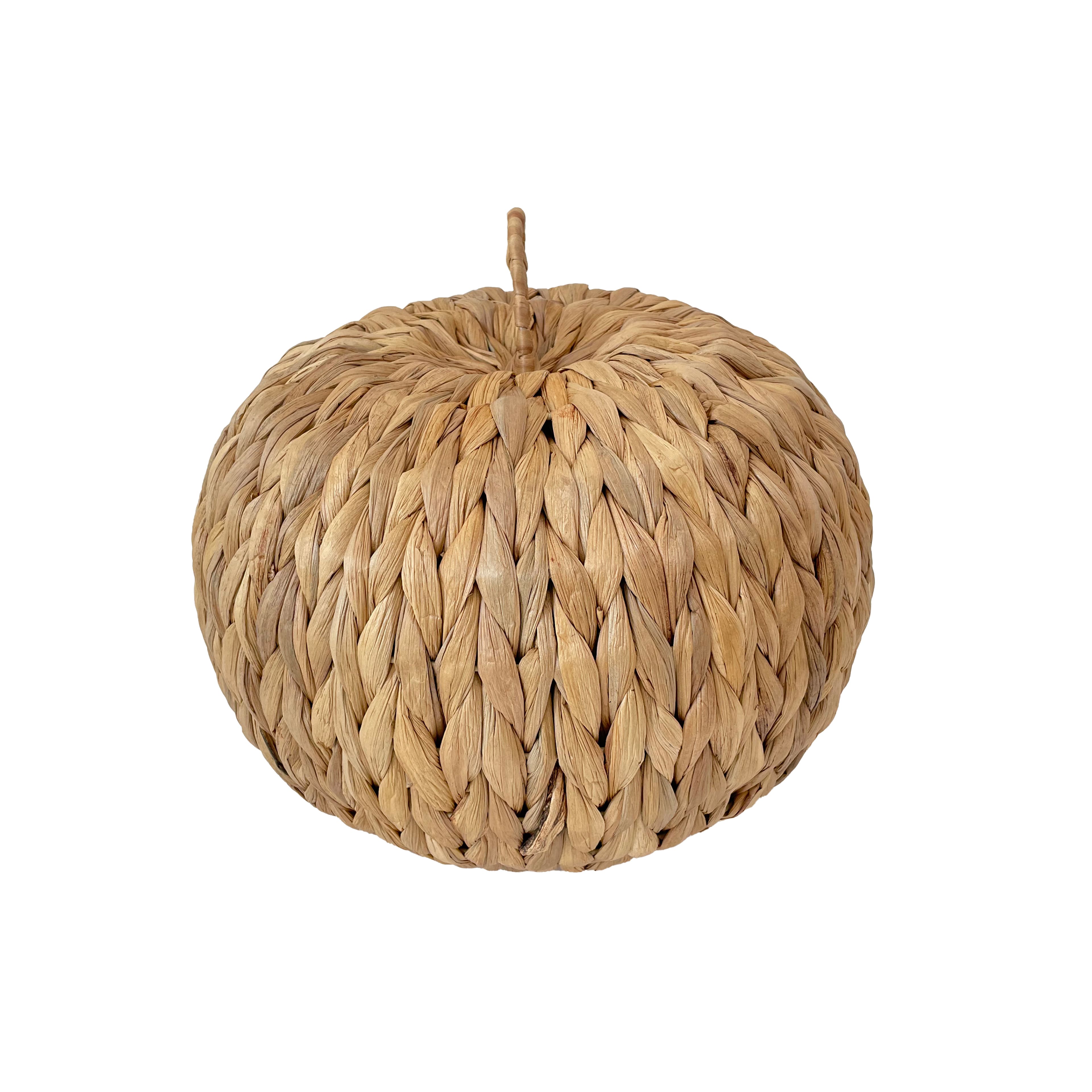 Natural Woven Water Hyacinth Pumpkin Tabletop D&#xE9;cor by Ashland&#xAE;