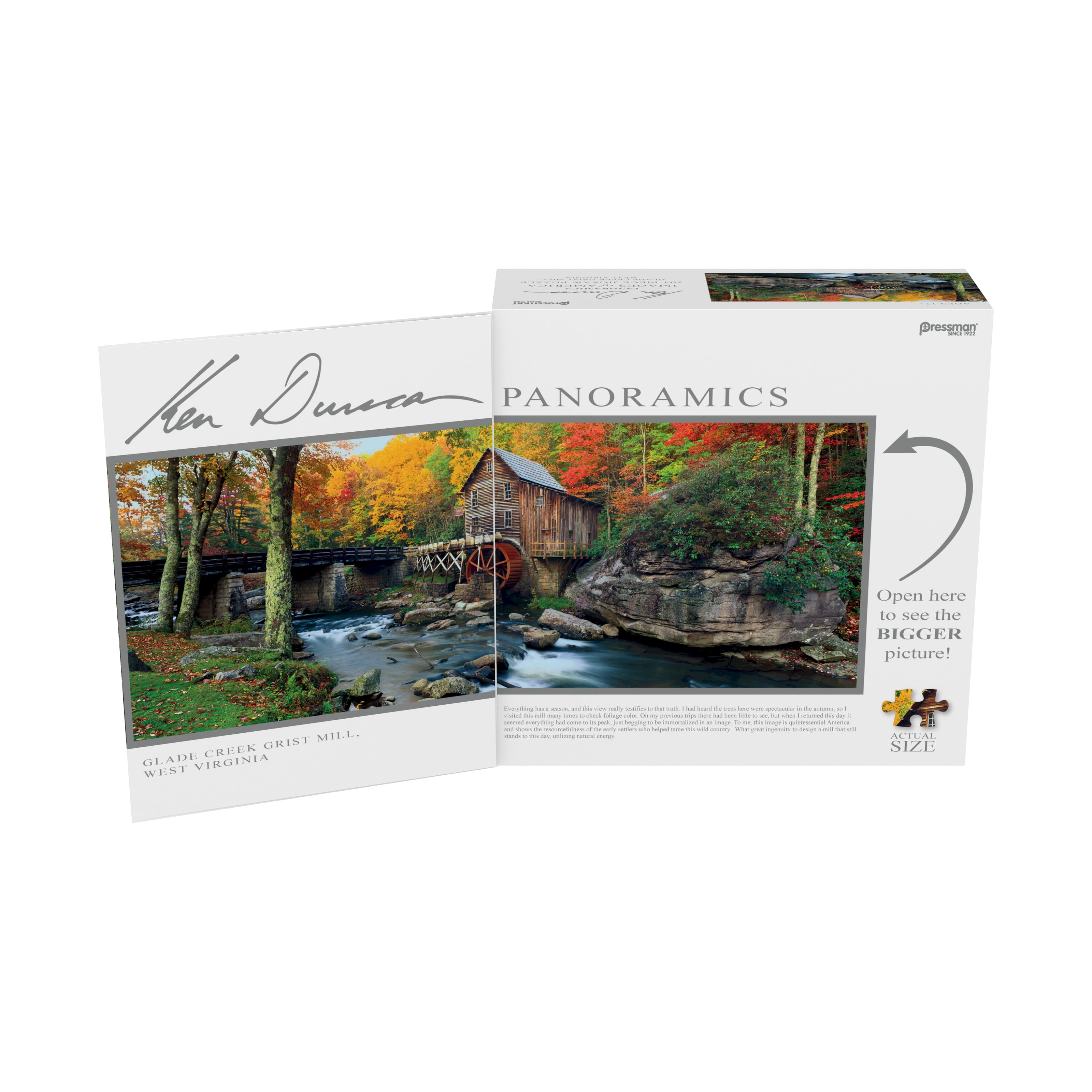 Ken Duncan Panoramics: Images of America - Glade Creek Grist Mill, West Virginia: 504 Pcs