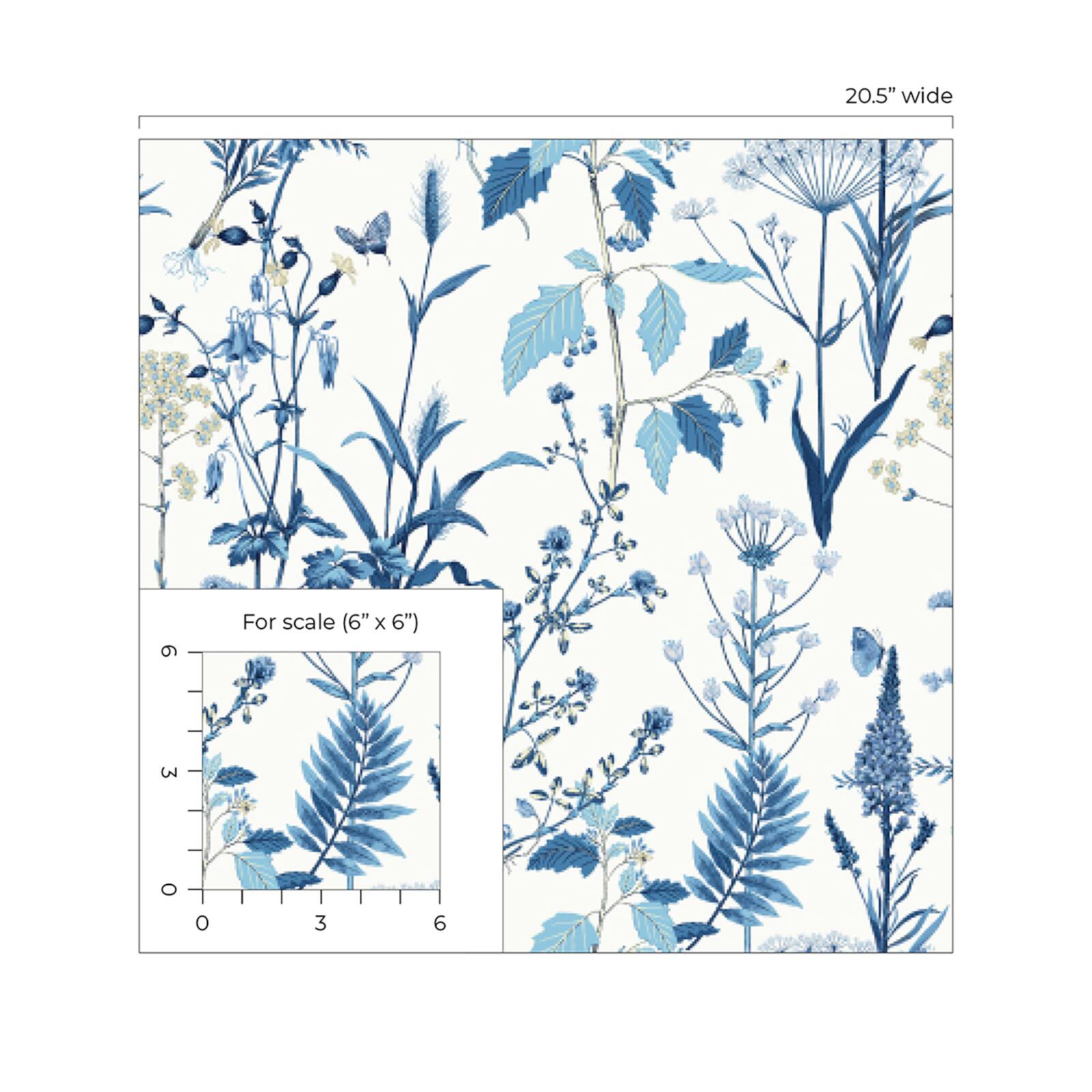 Surface Style Berkshire Meadow Floral Peel & Stick Wallpaper