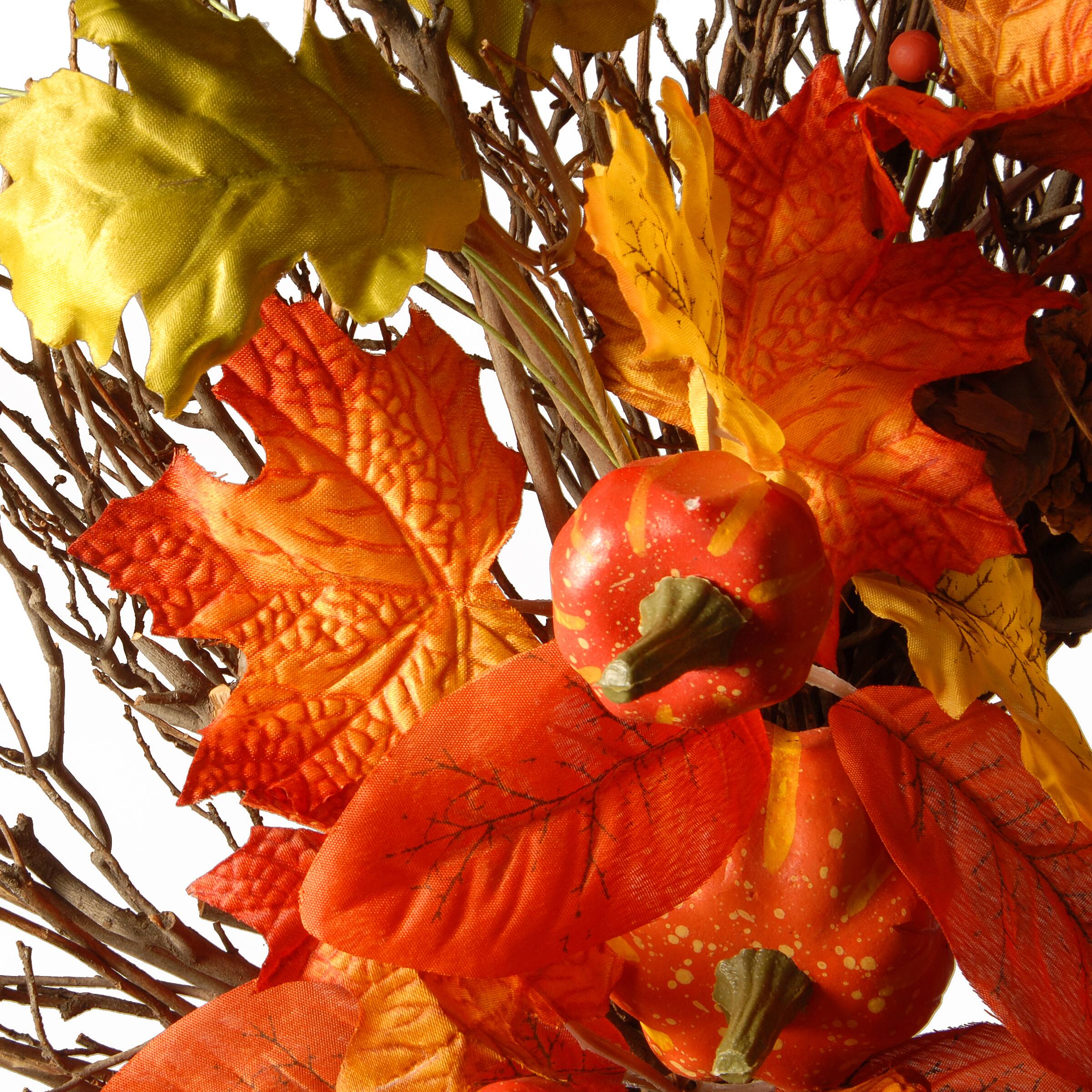 26&#x22; Maple Leaves Wreath