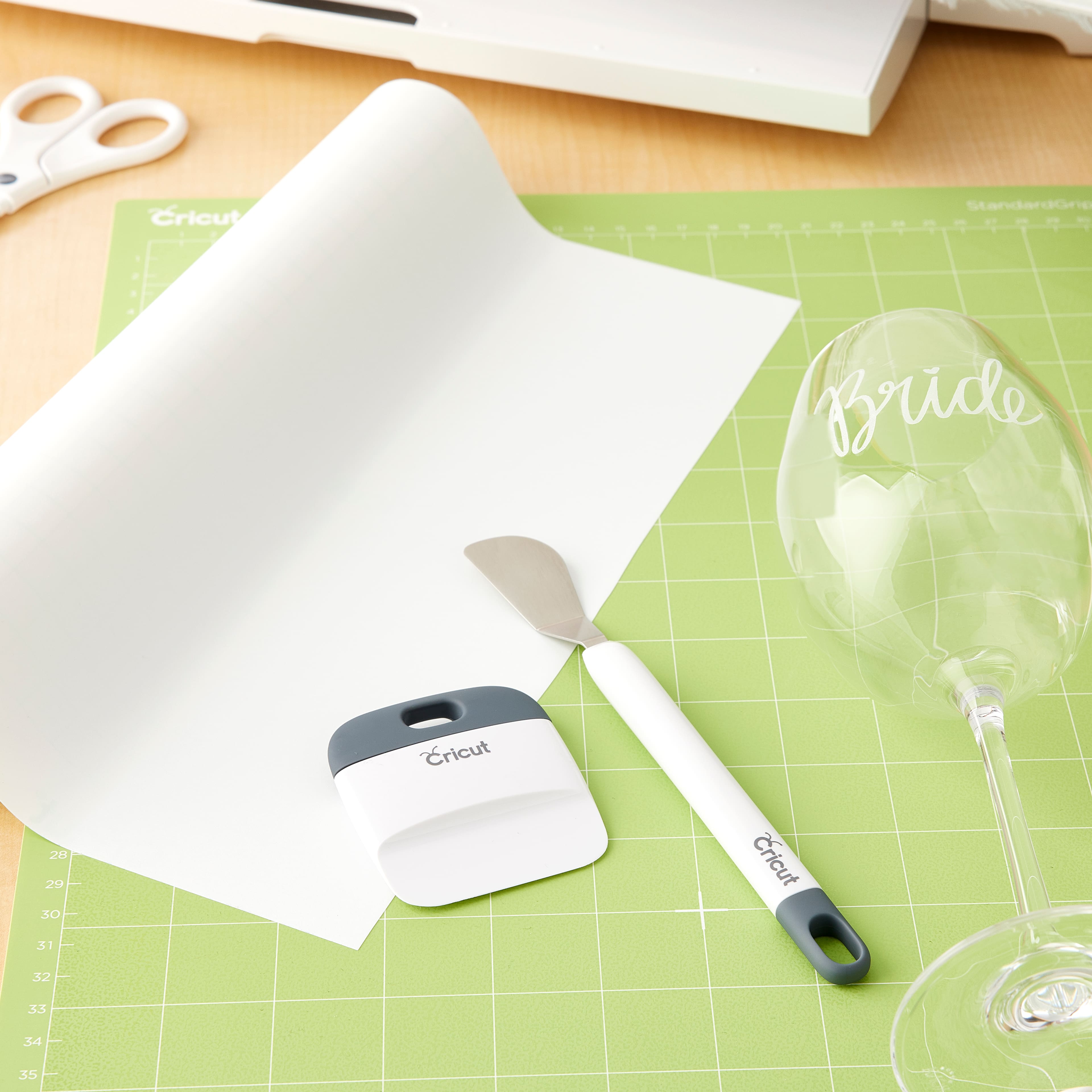 9 Pack: Cricut&#xAE; Premium Frosted Vinyl, Opaque