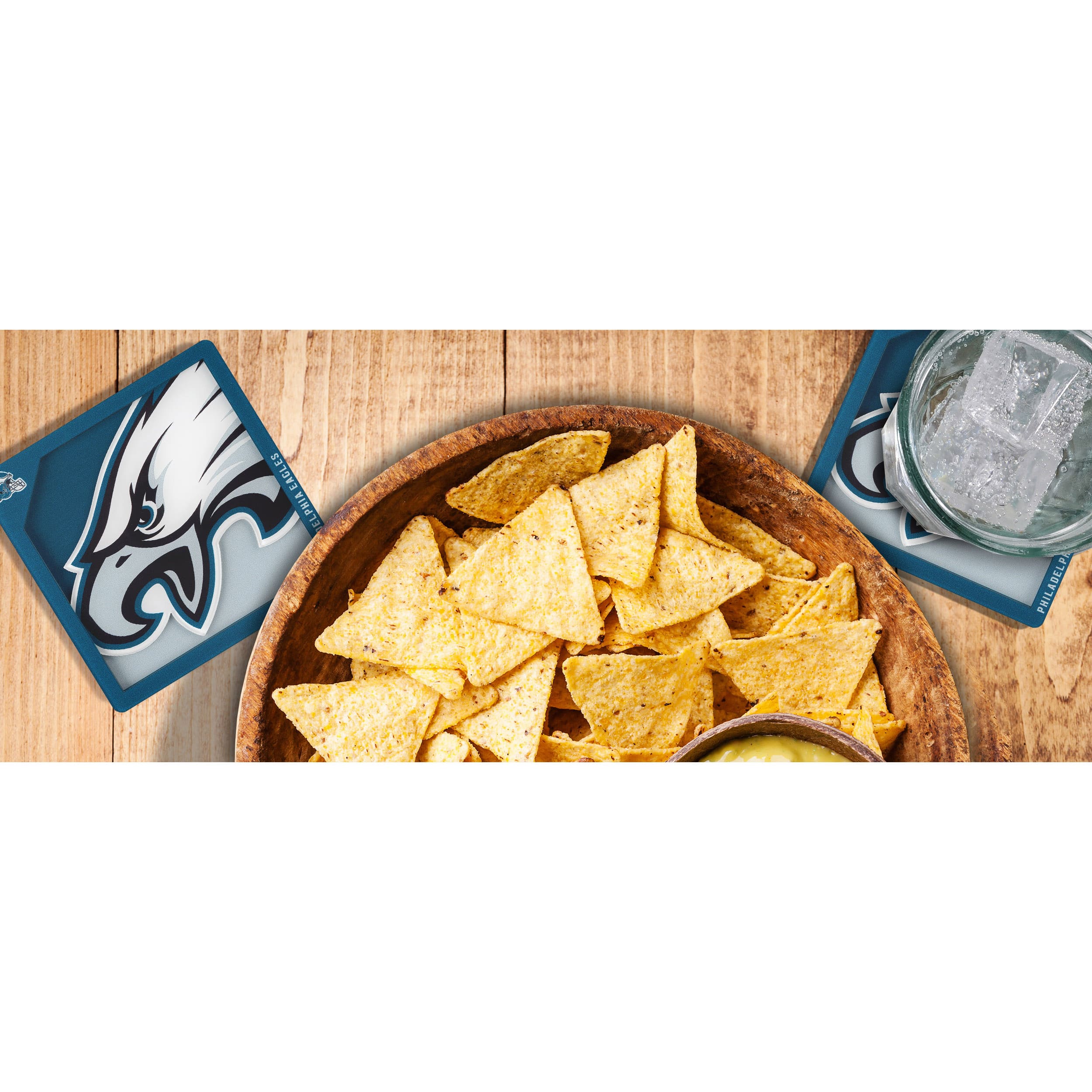 NFL 3D Logo Series Coaster Set