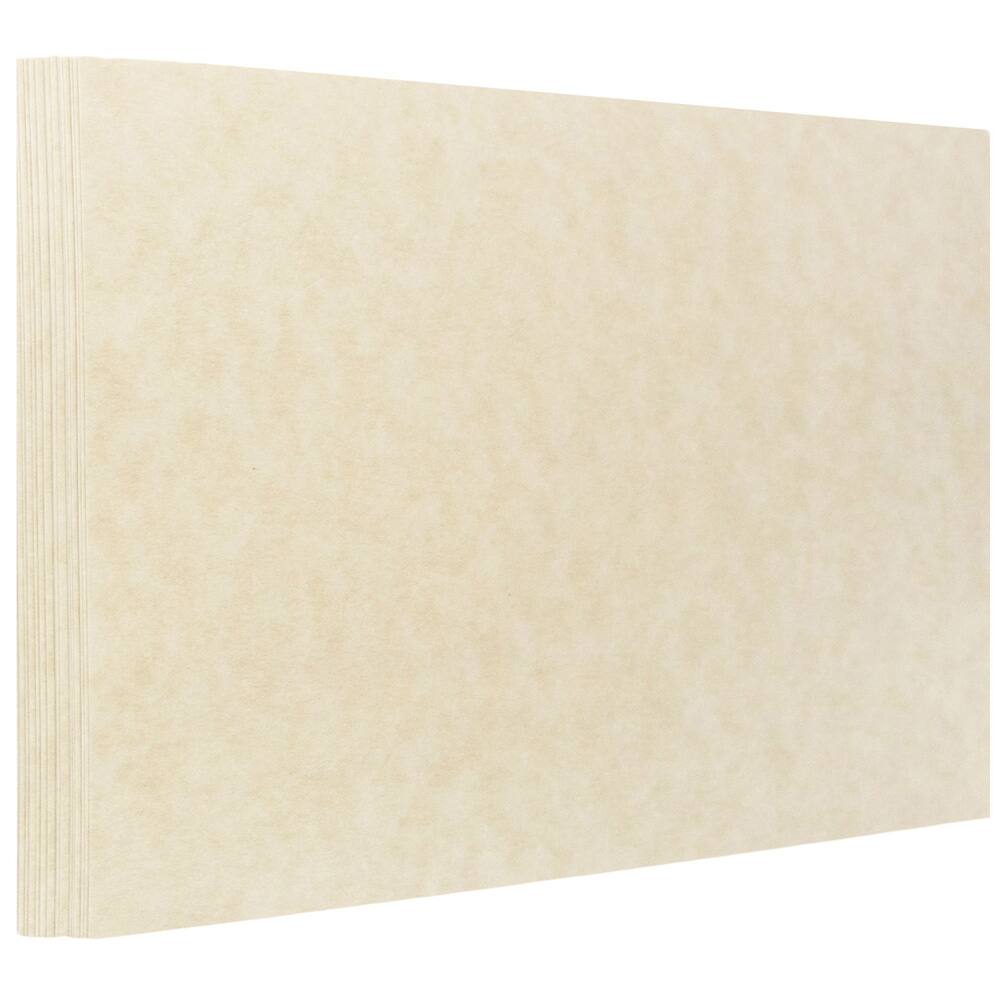 JAM Paper Natural Parchment Blank Note Cards