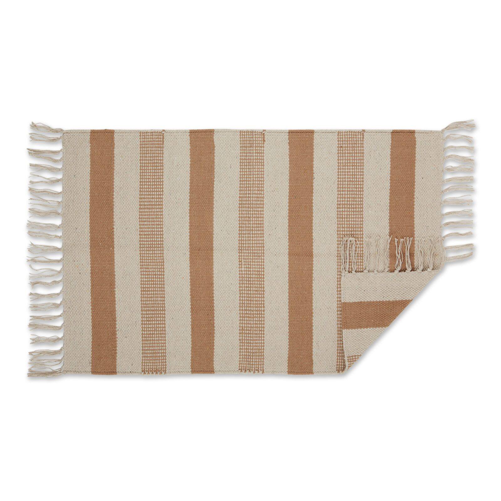 DII&#xAE; Stone Combo Stripe Hand-Loomed Rug, 2ft. x 3ft.