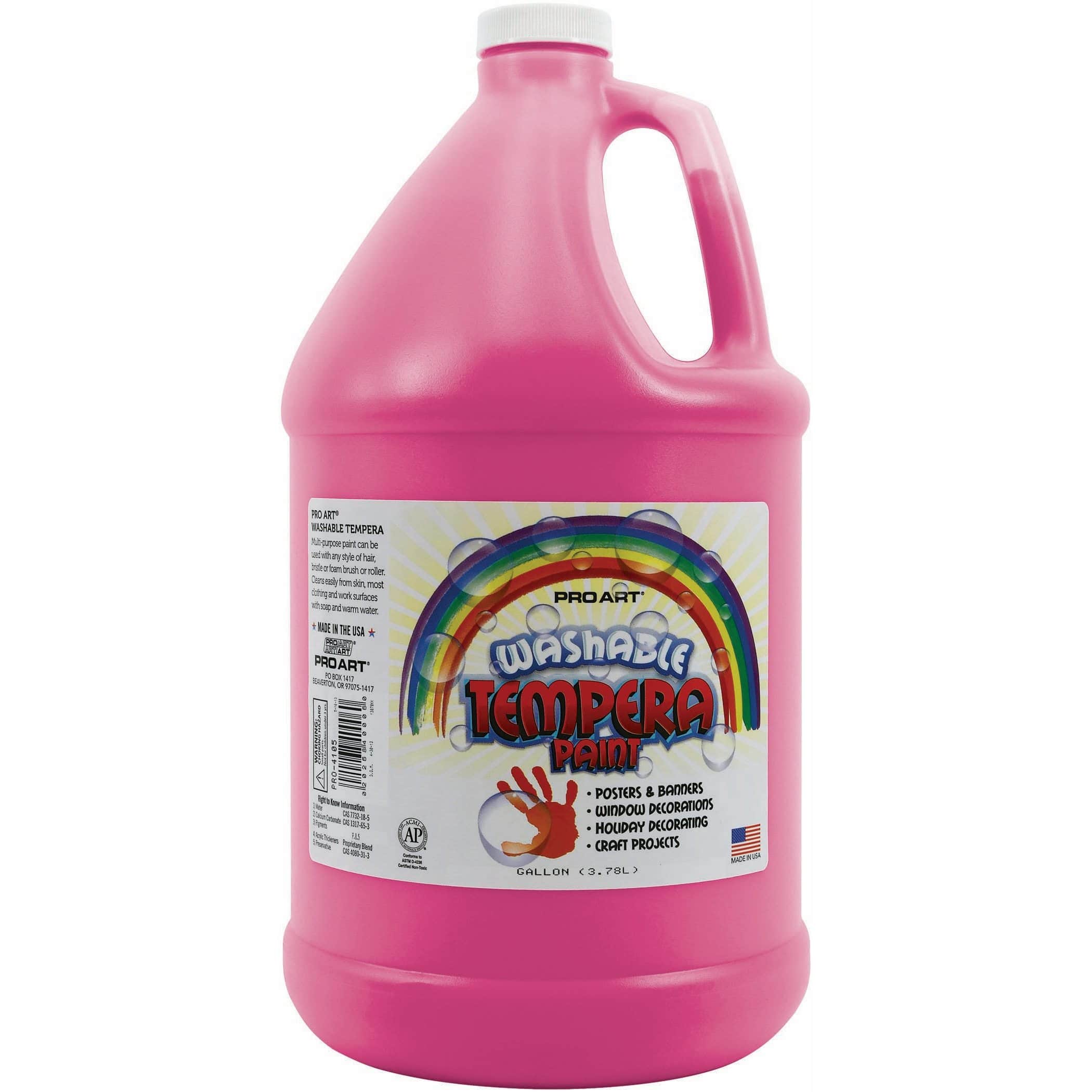 Pro Art&#xAE; Tempera Washable Paint, 1gal.
