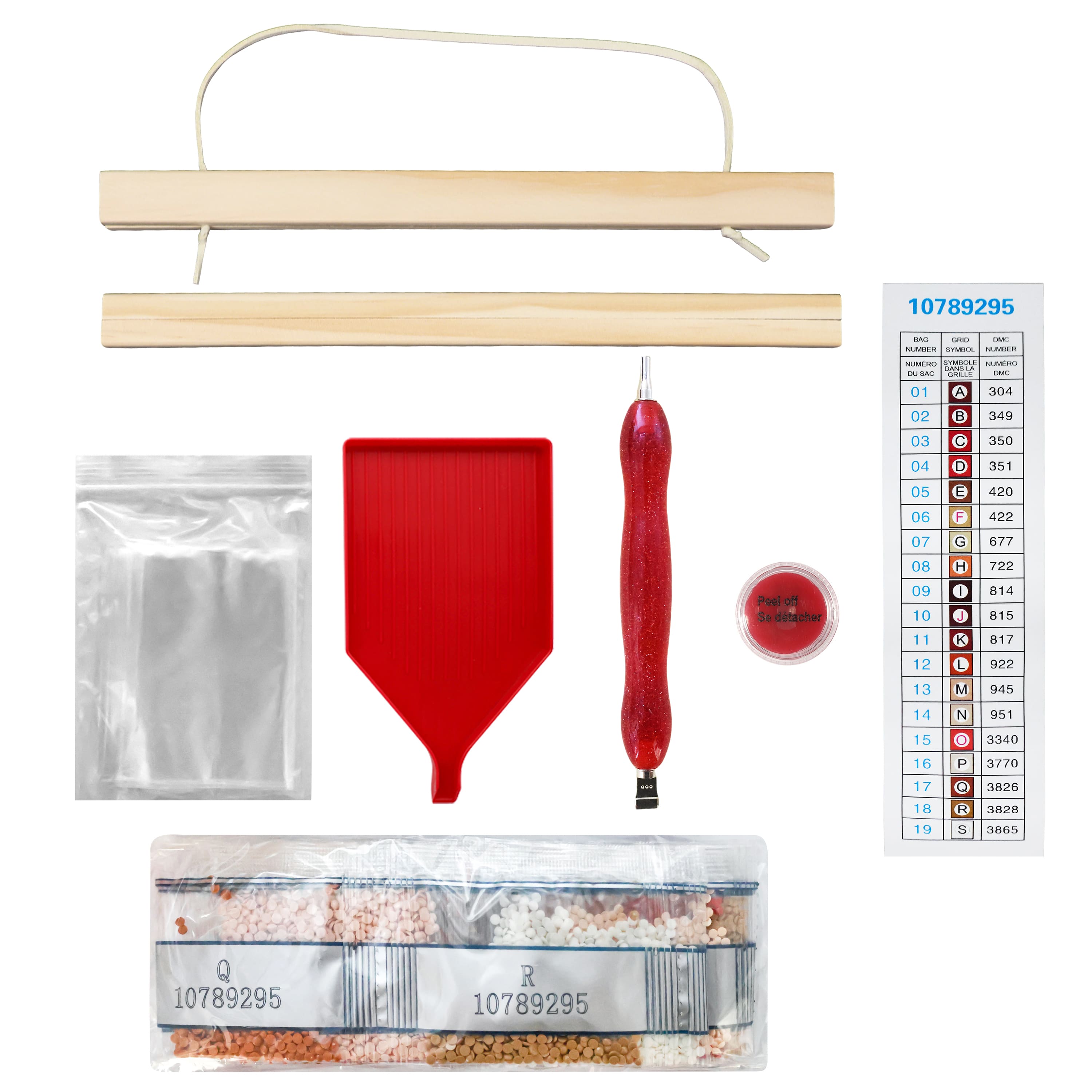 8" x 10" Ornaments Diamond Art Kit with Frame by Make Market®