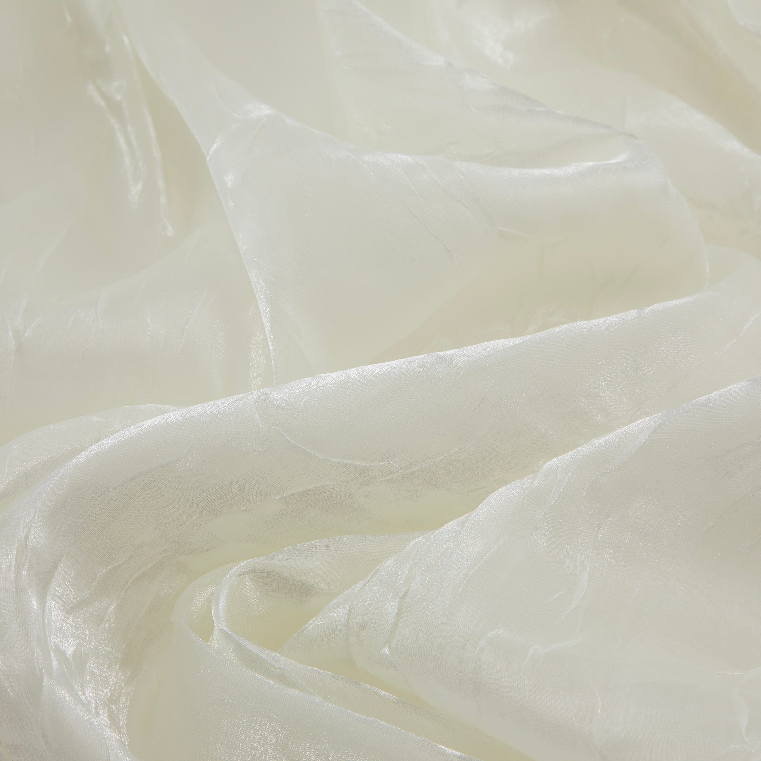 Cosplay by Yaya Han Ivory Crushed Chiffon Fabric