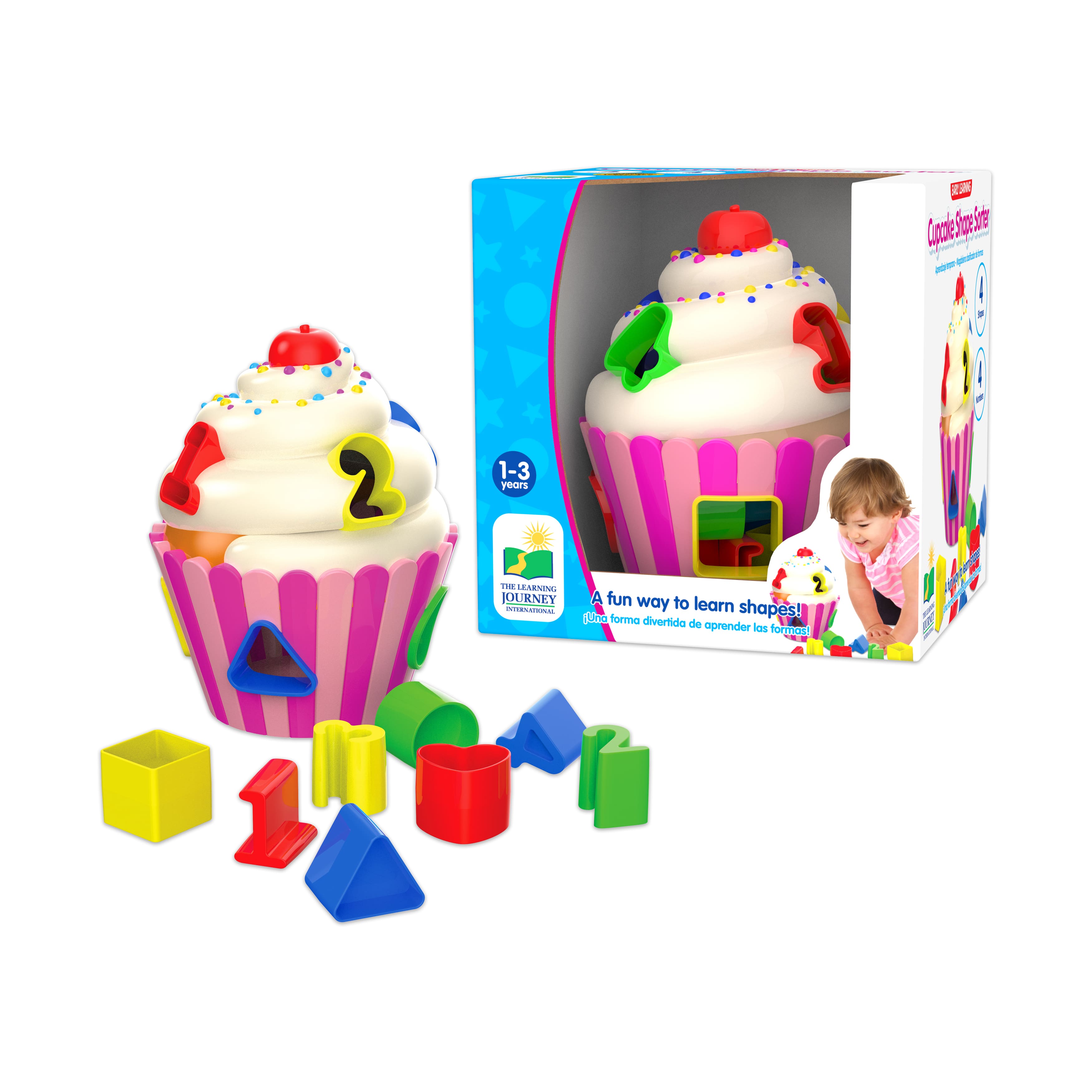 Early Learning - Cupcake Shape Sorter