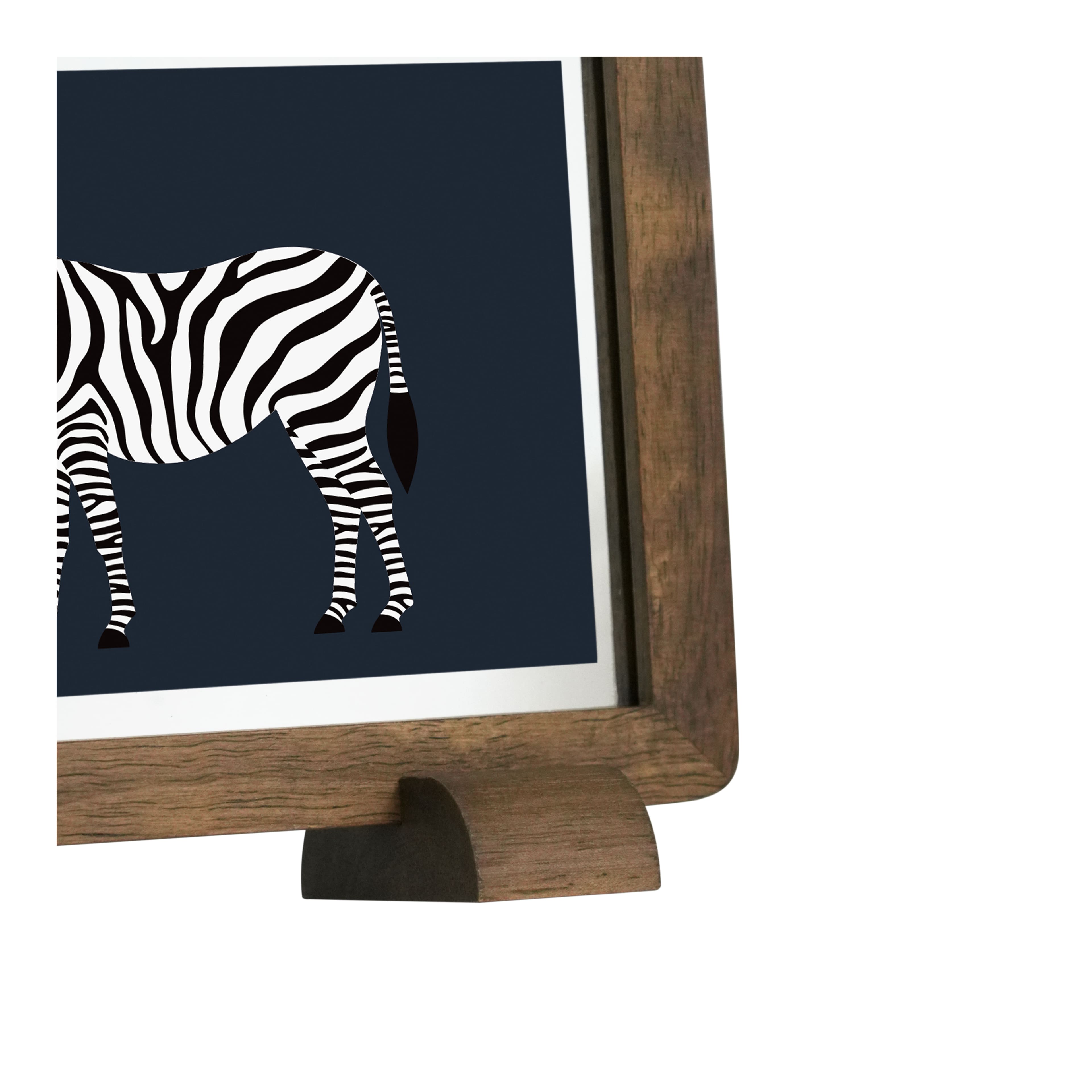 5" x 7" Brown Float Frame with Stand by Ashland® 