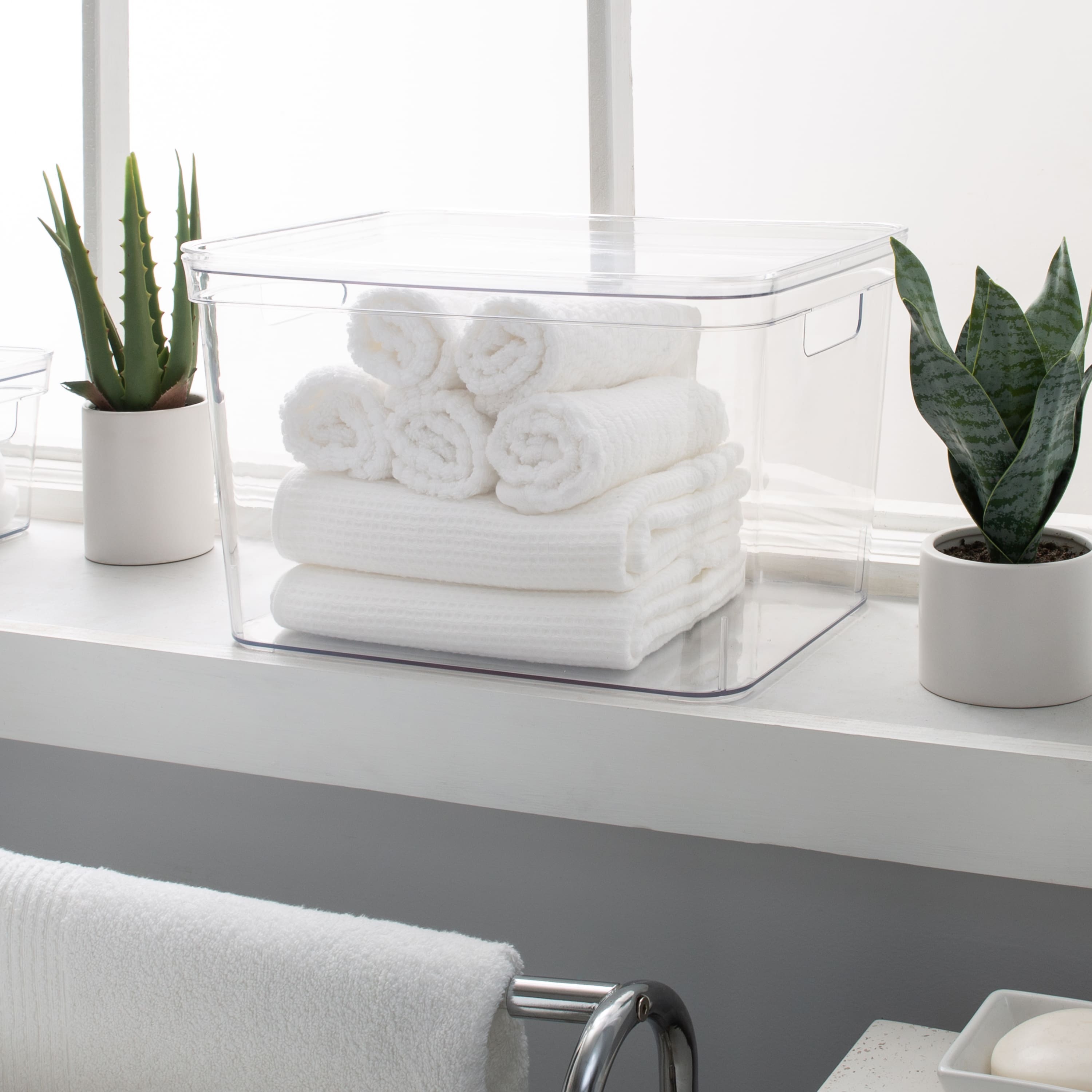 Simplify Lidded Storage Bin