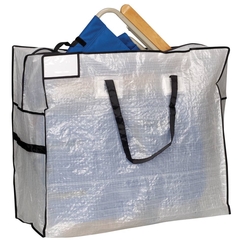 Household Essentials Black &#x26; White Tote Bag