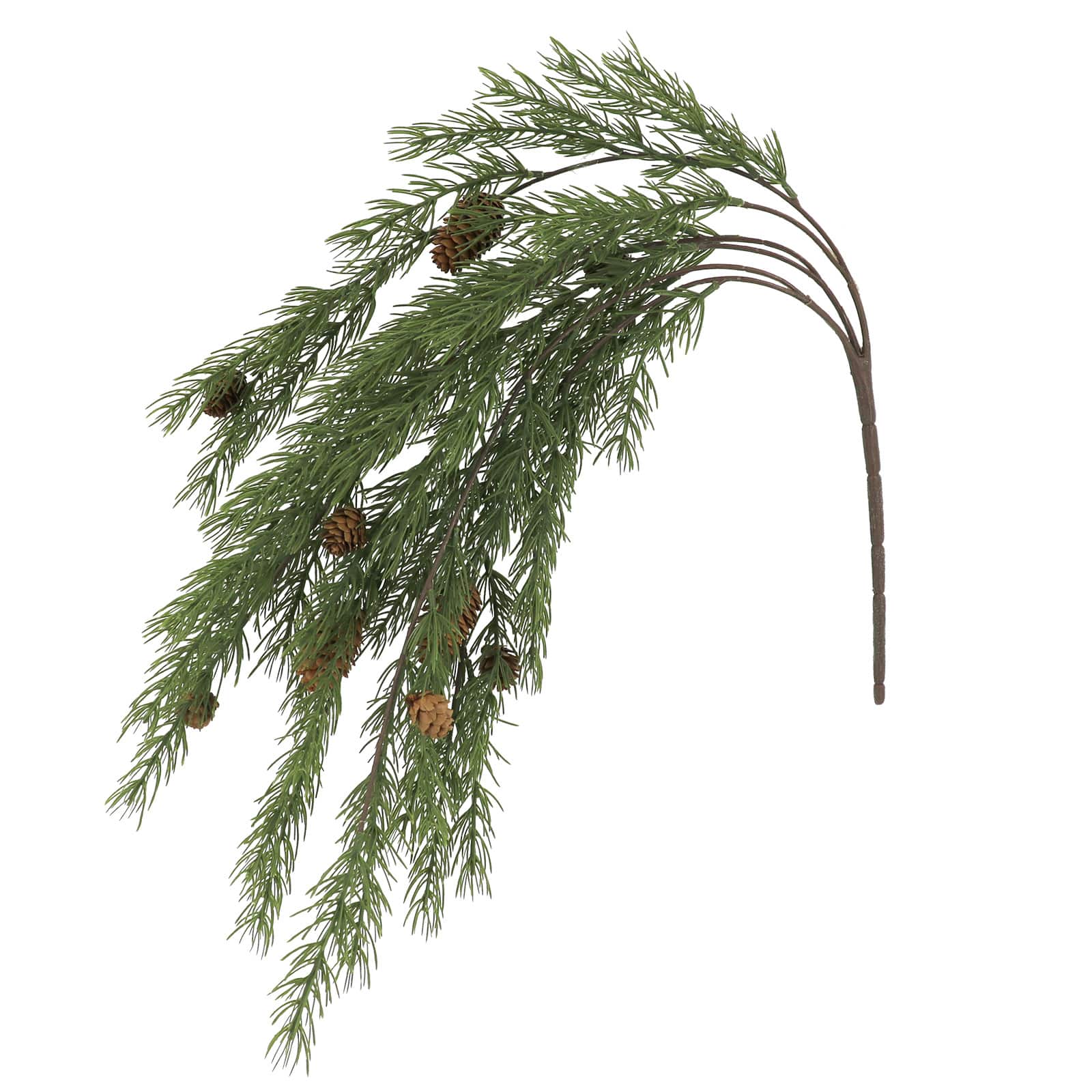 33" Deluxe Hanging Pine & Pinecone Bush by Ashland®