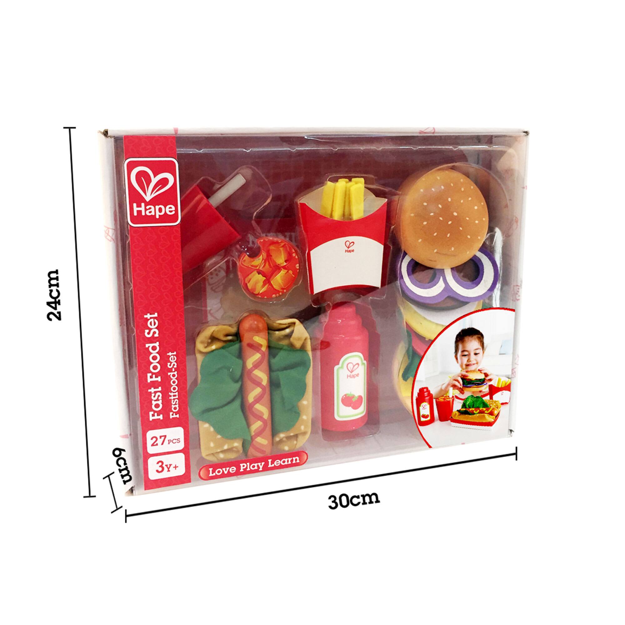 Hape Fast Food Kitchen Playset