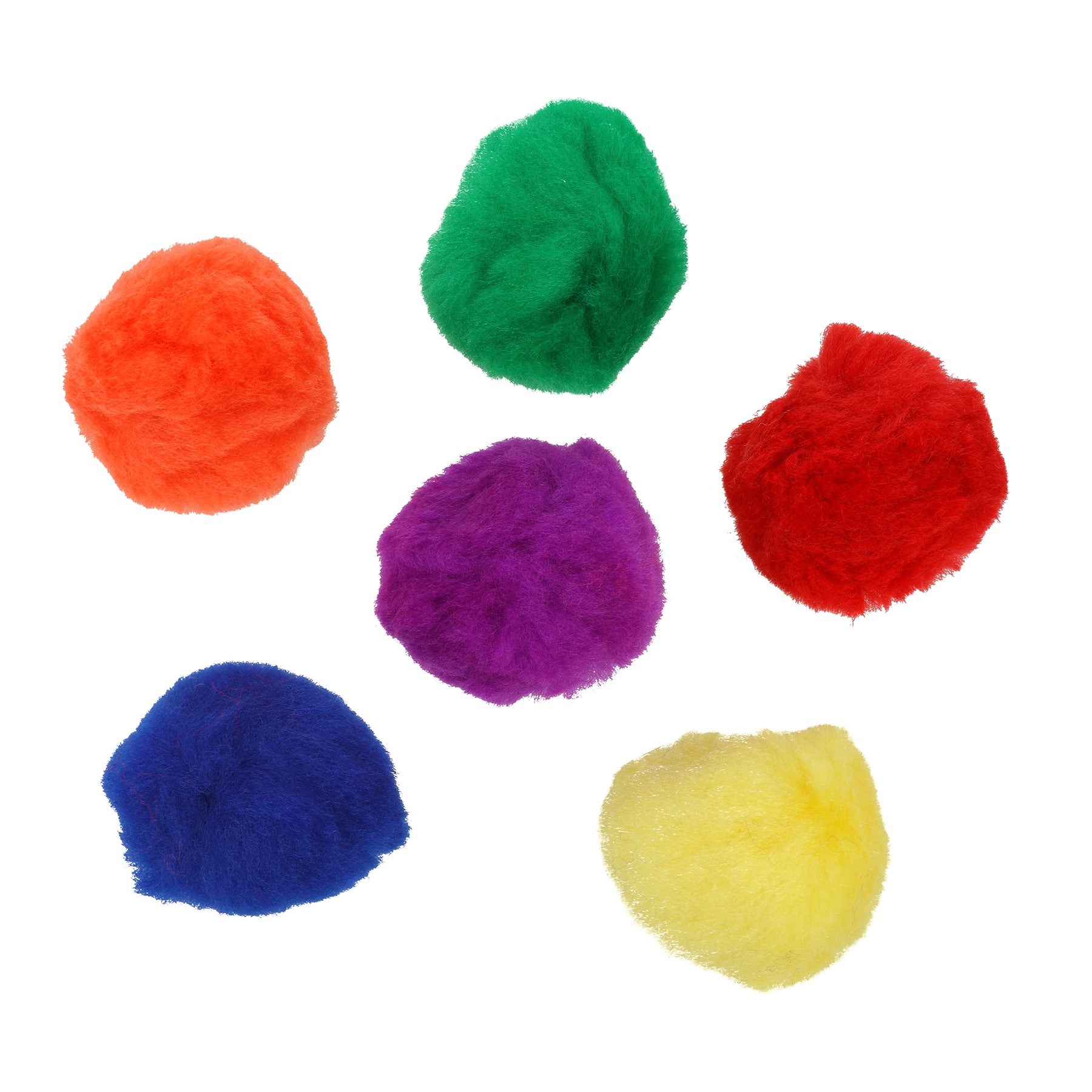 12 Packs: 20 ct. (240 total) 2&#x22; Rainbow Mix Pom Poms by Creatology&#x2122;