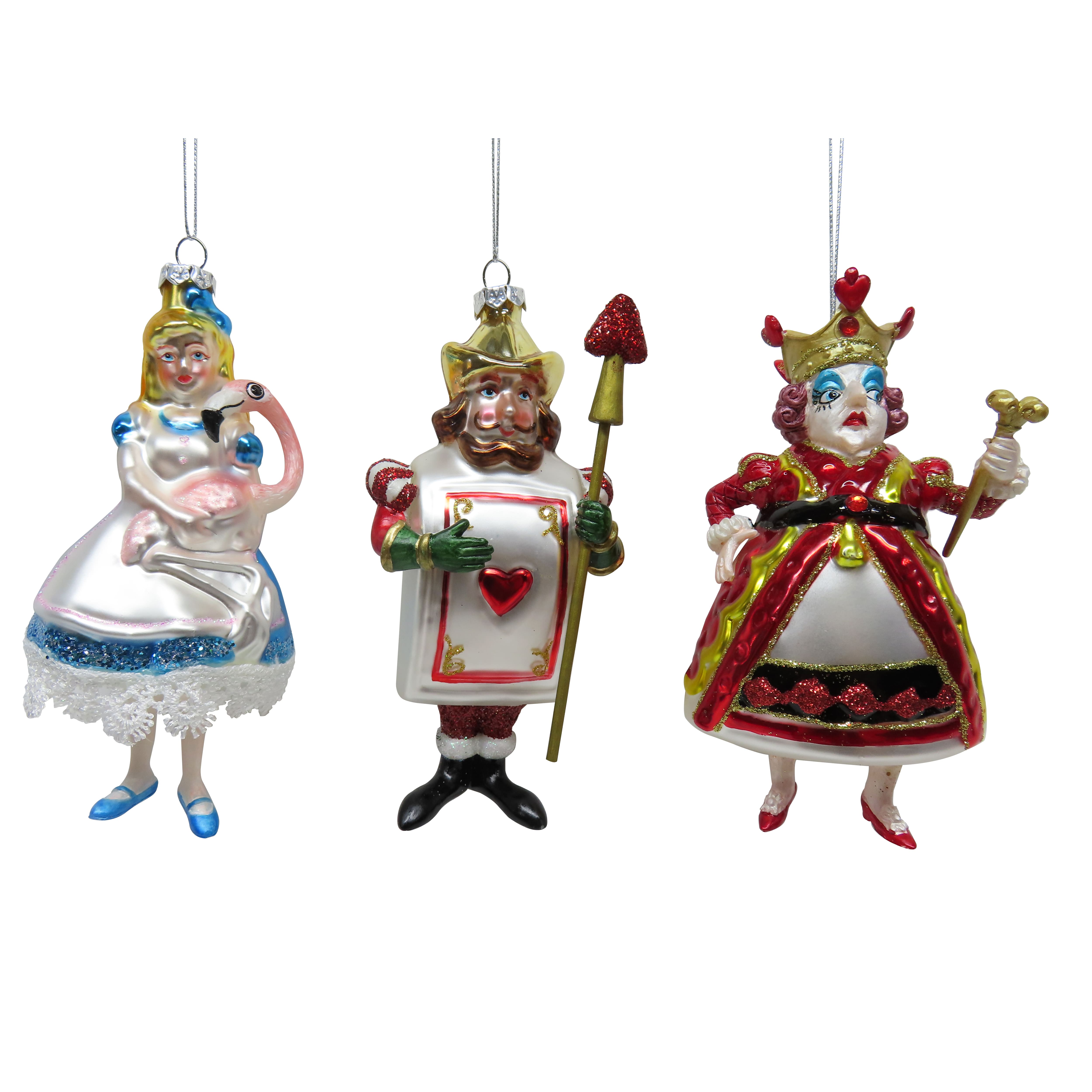 Assorted 6&#x22; Wonderland Character Glass Ornament, 1pc. by Ashland&#xAE;