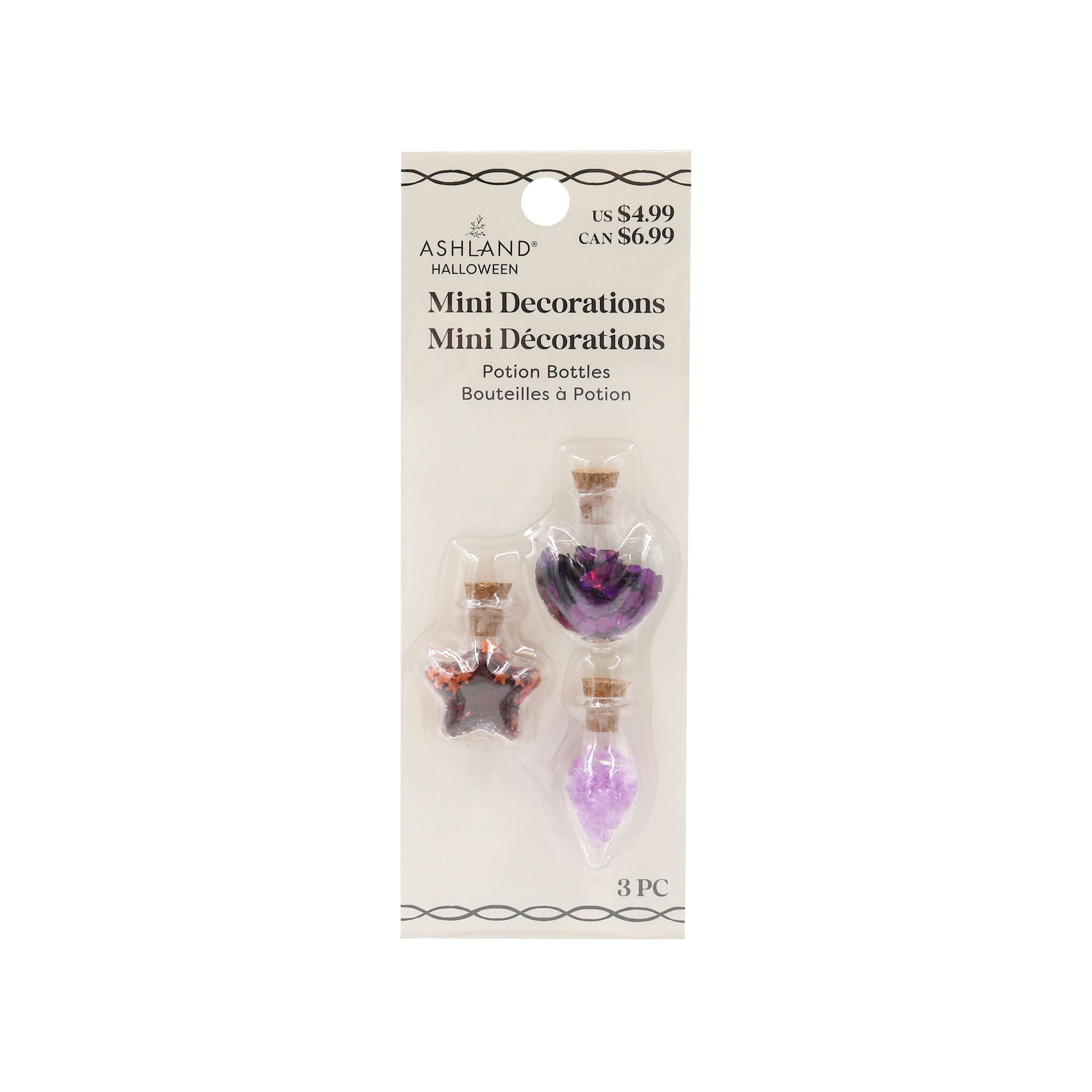 Mini Potion Bottles, 3ct. by Ashland&#xAE;