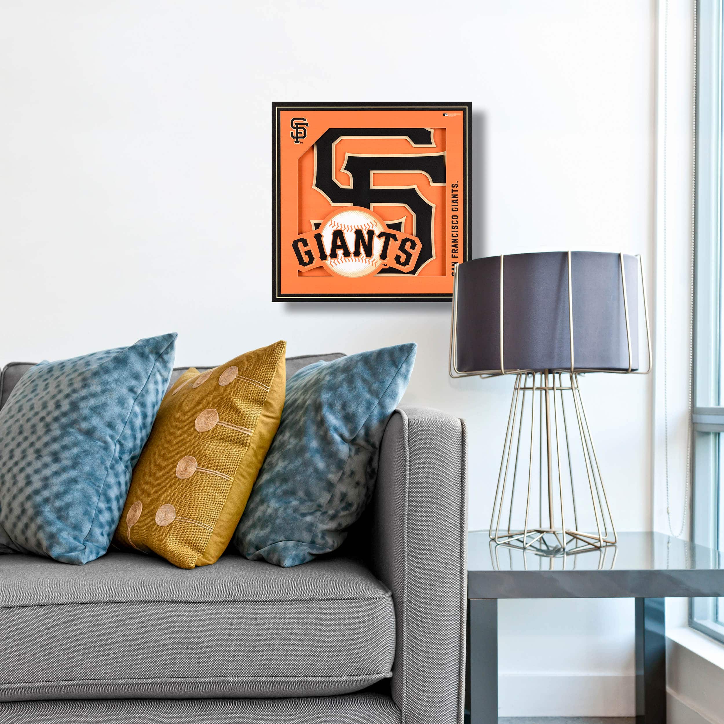 MLB 3D Logo Series Wall Art