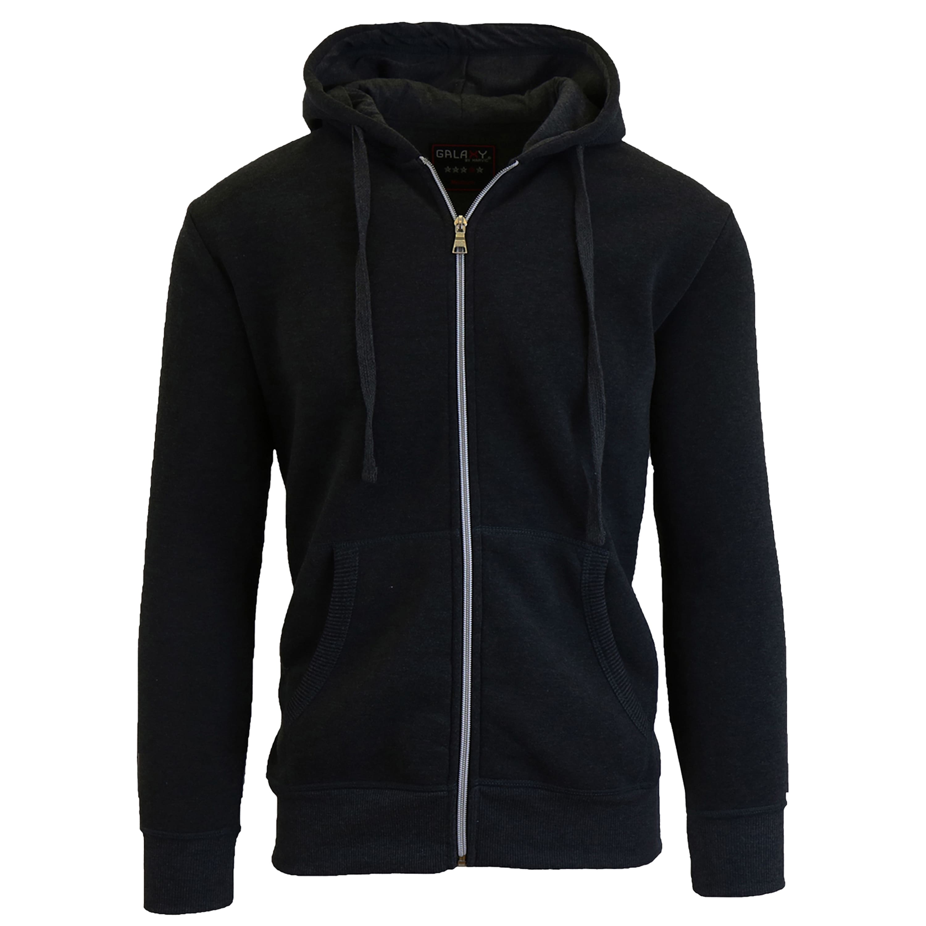 Galaxy by Harvic Boy's Fleece-Lined Zip-Up Hoodie