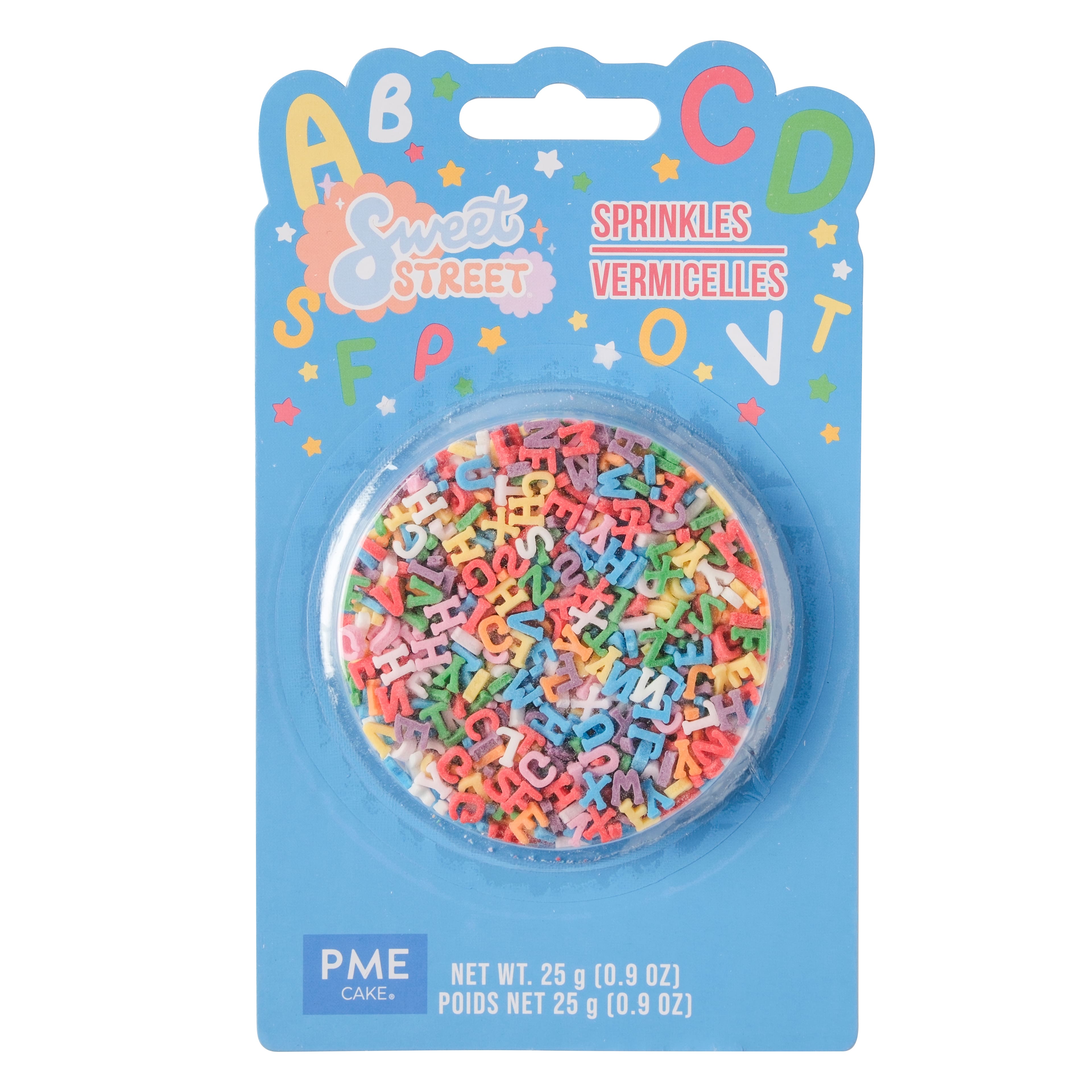 PME Cake Sweet Street&#xAE; Alphabet Sprinkles
