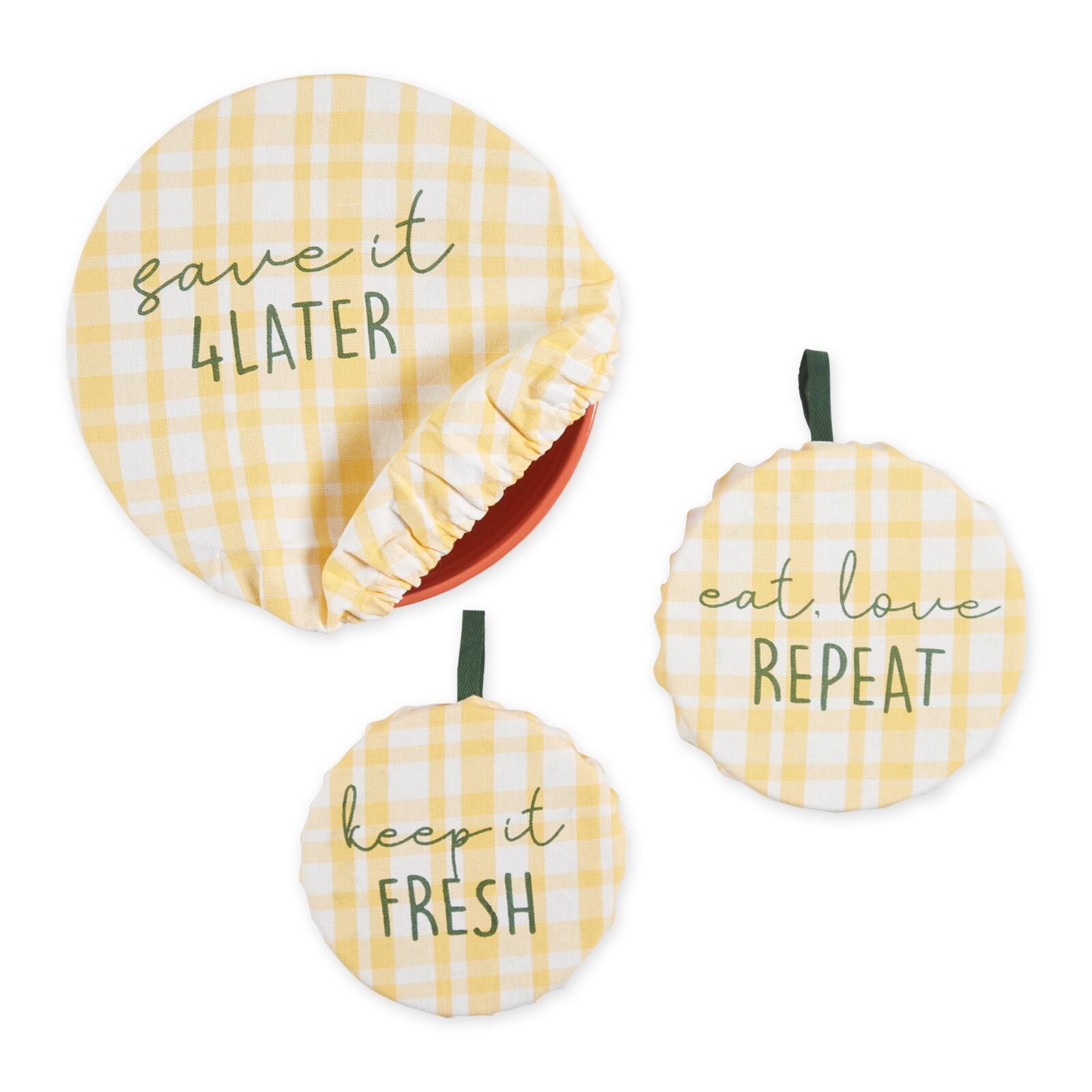 DII&#xAE; Keep It Fresh Reusable Dish Cover Set