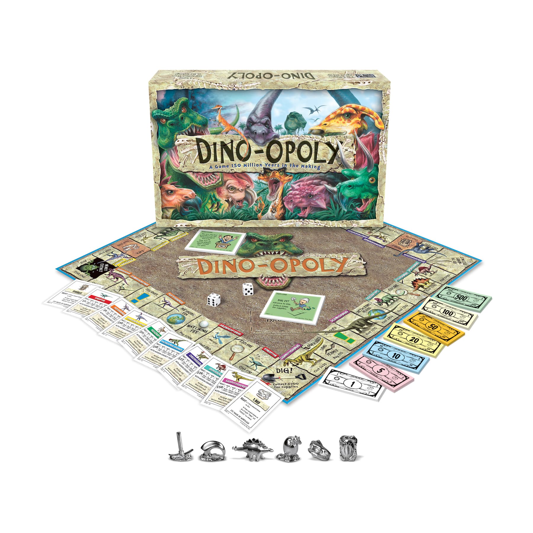 Dino-opoly&#x2122; Board Game