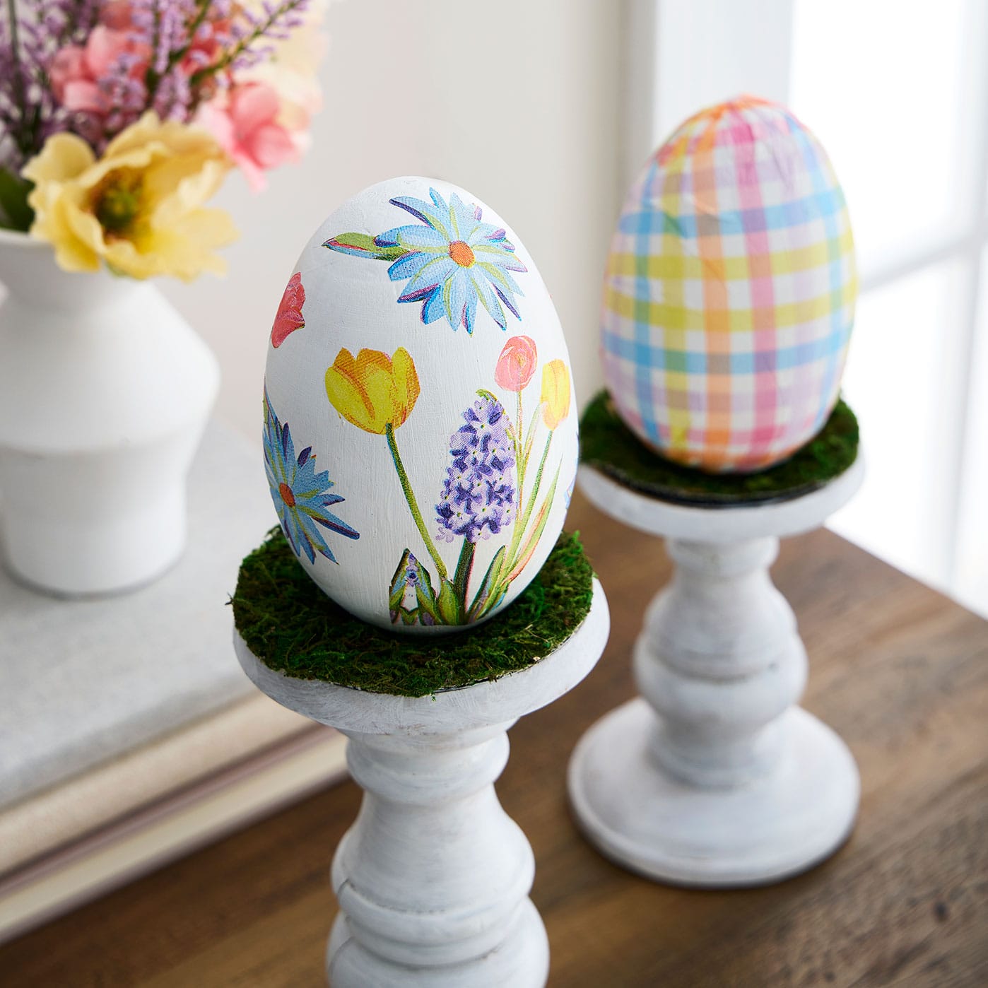 Wooden eggs michaels discount