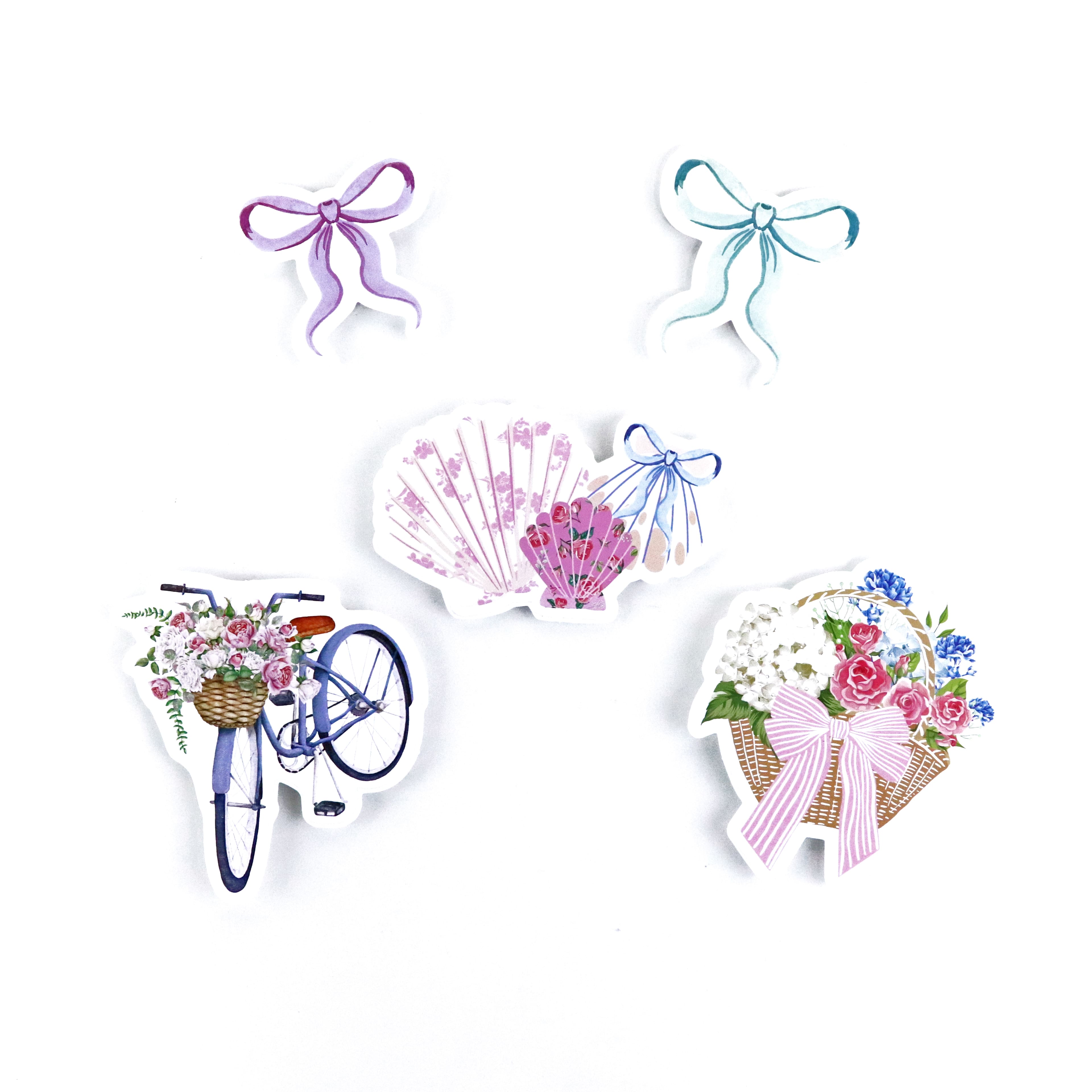 Assorted Romantic Vinyl Die Cut Stickers, 10pc. by Recollections™