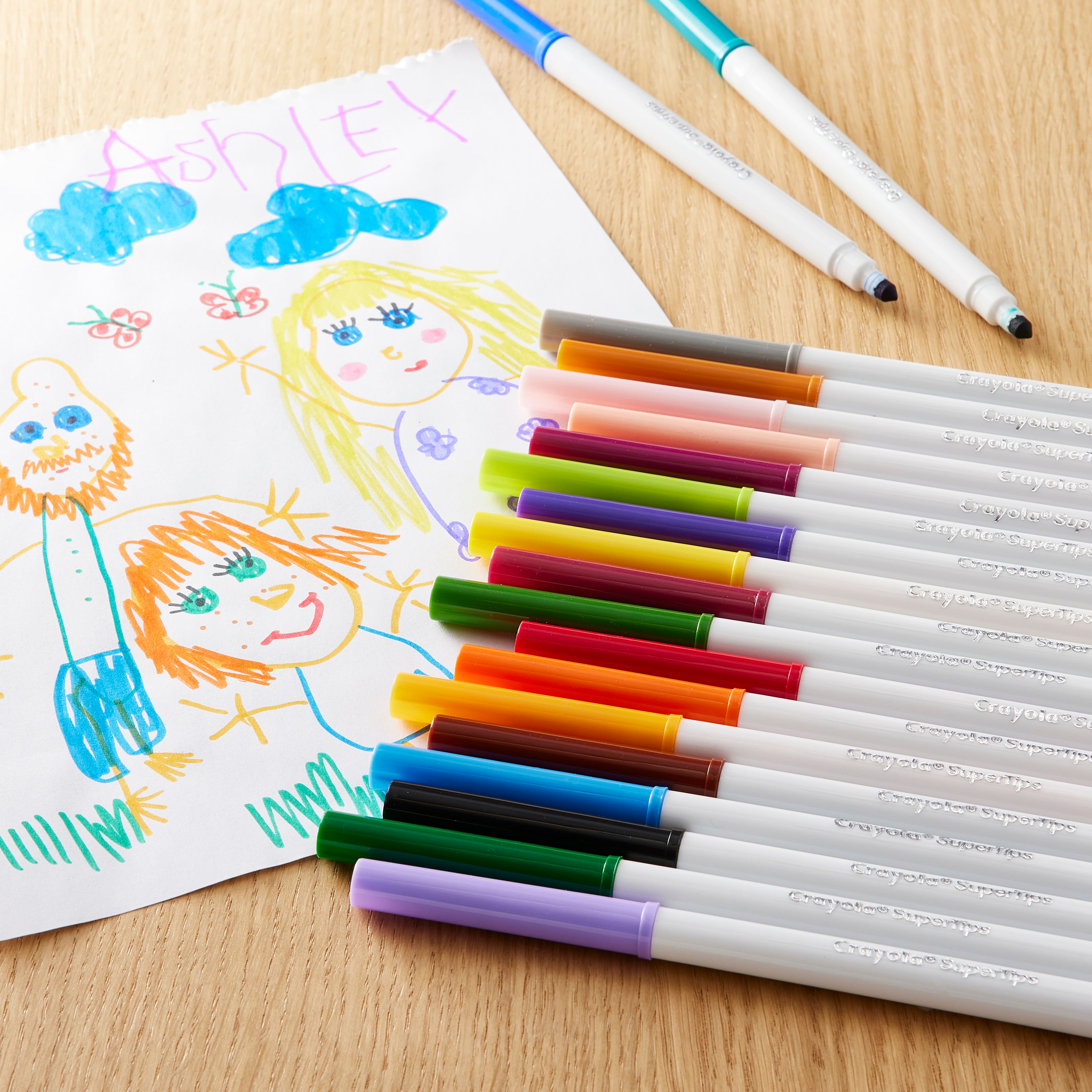 Crayola Super Tips Washable Markers, 20ct.